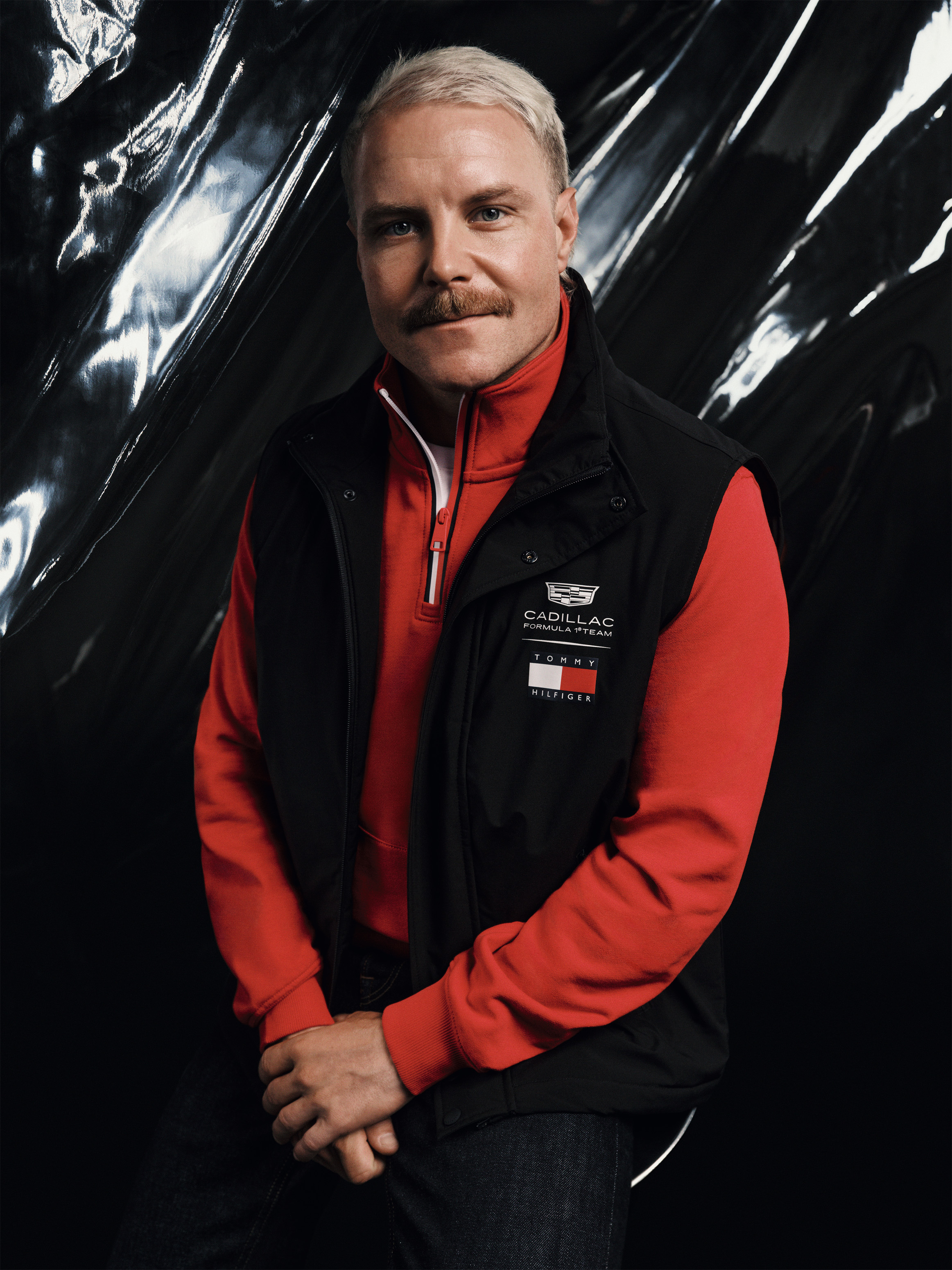 TH x Cadillac Formula 1® Team Back Graphic Half-Zip Sweatshirt