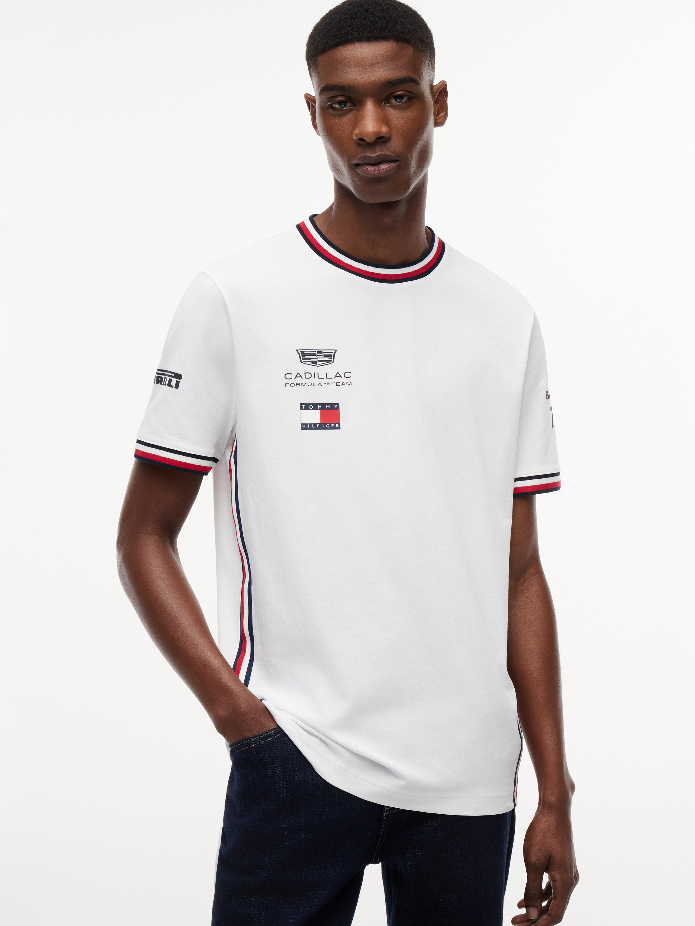 TH x Cadillac Formula 1 Team Replica Driver 77 T-Shirt