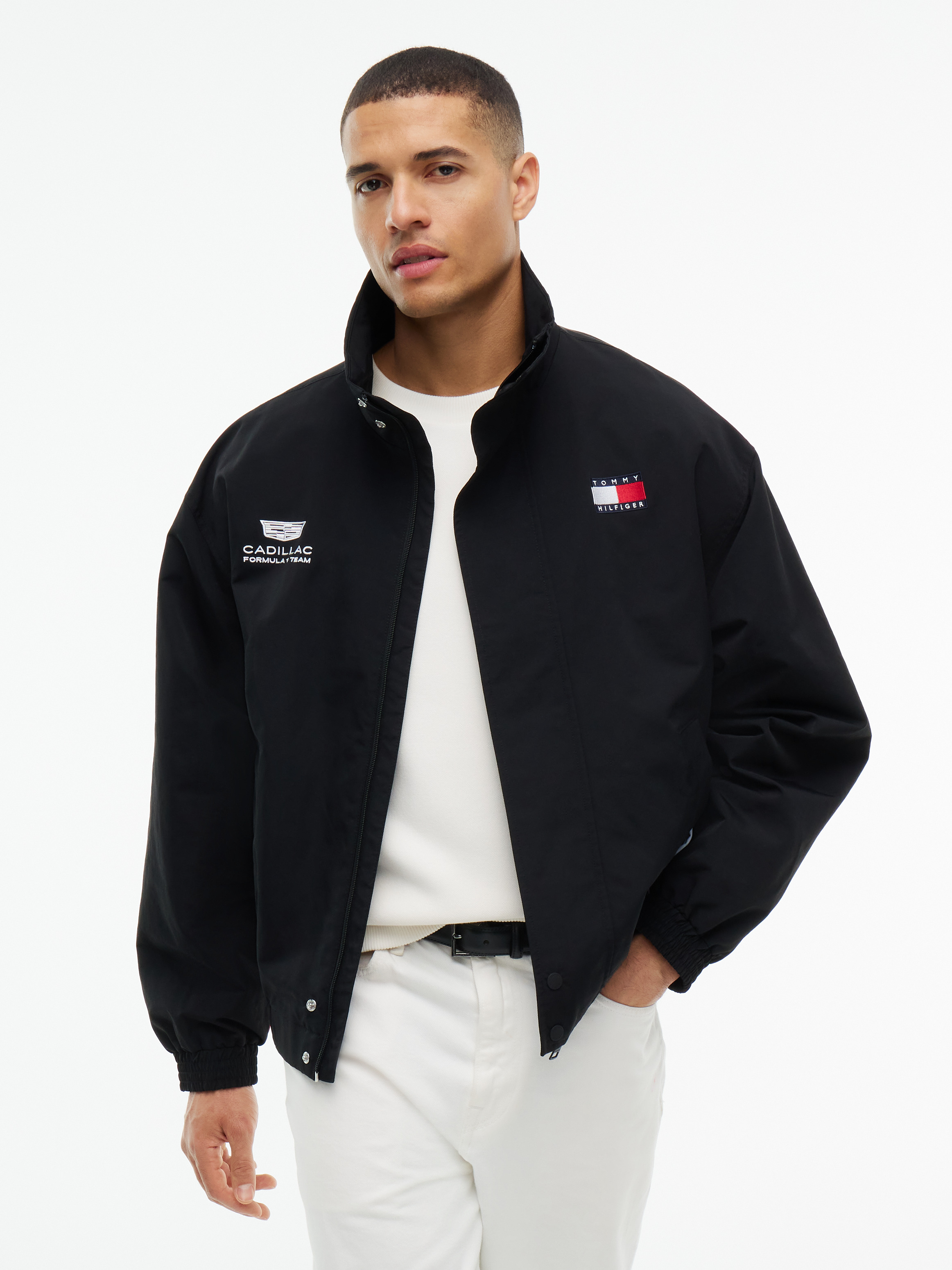 TH x Cadillac Formula 1 Team Logo Zip-Thru Jacket