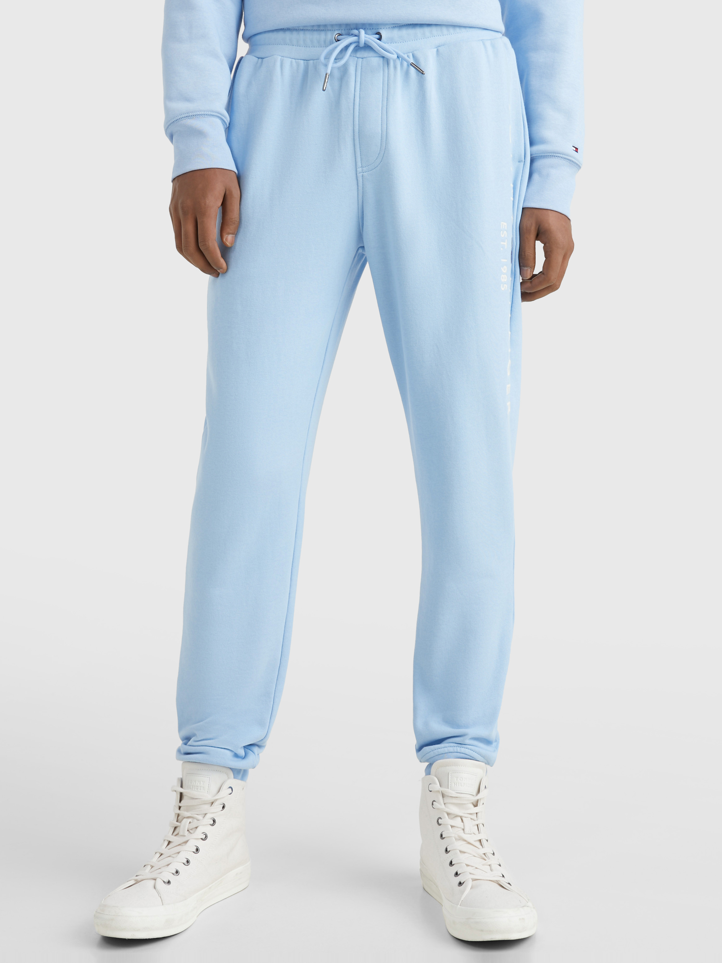 Light blue jogger discount sweatpants