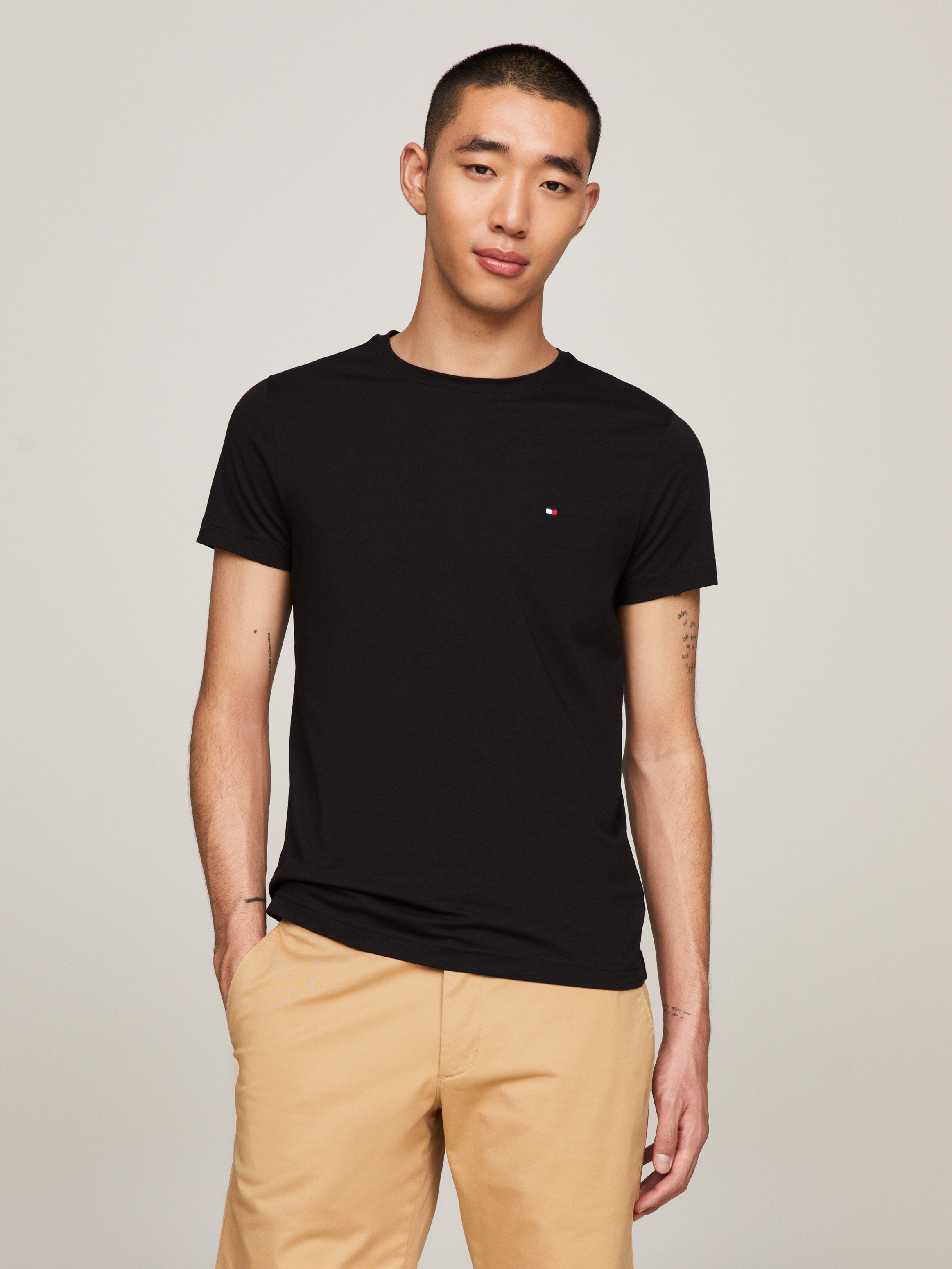 Essential Cotton Tee | T-Shirts | Tommy Hilfiger