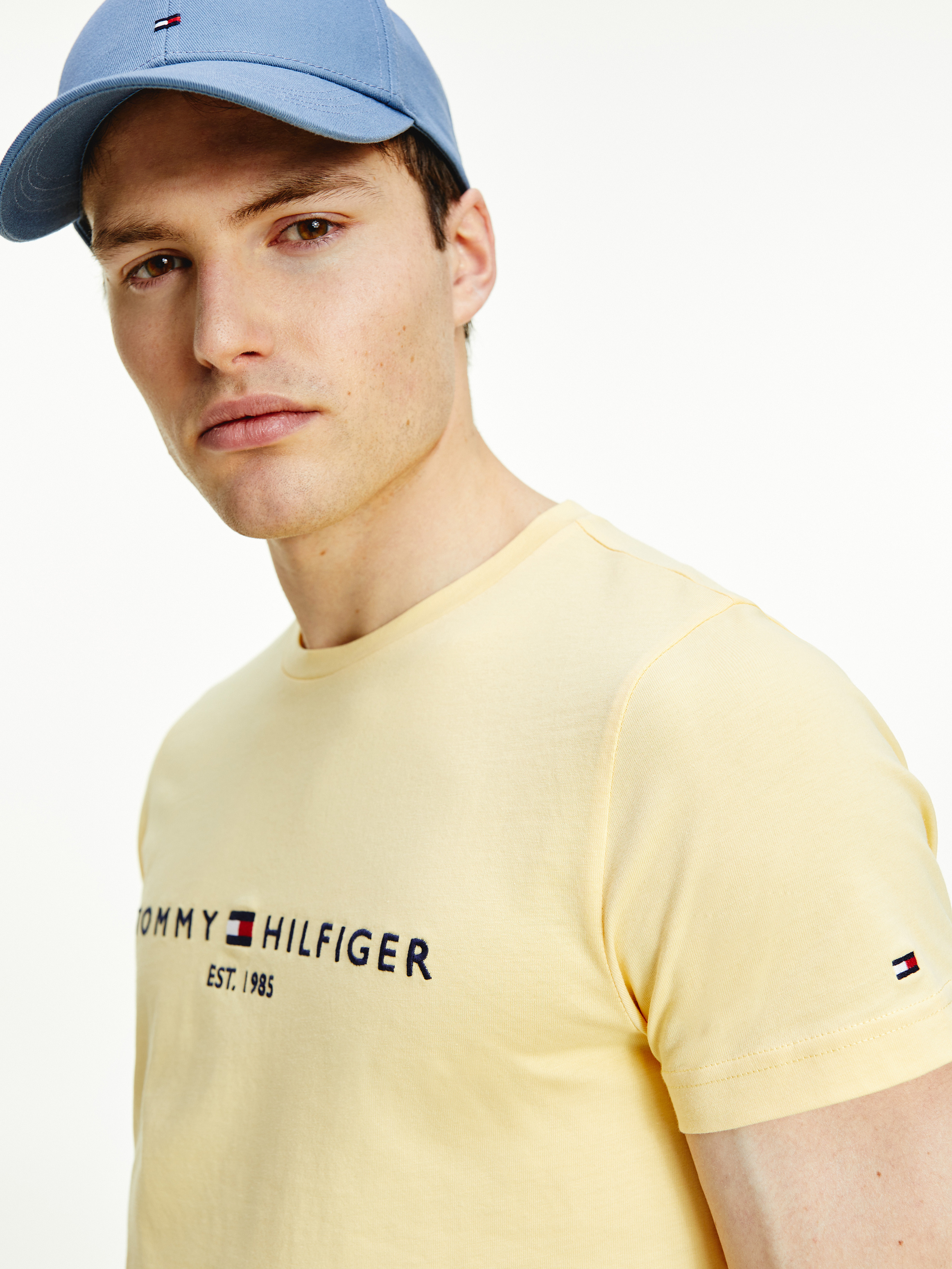 Slim Fit Organic Cotton TShirt TShirts Tommy Hilfiger