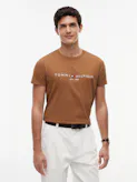 Logo Embroidery Slim T-Shirt