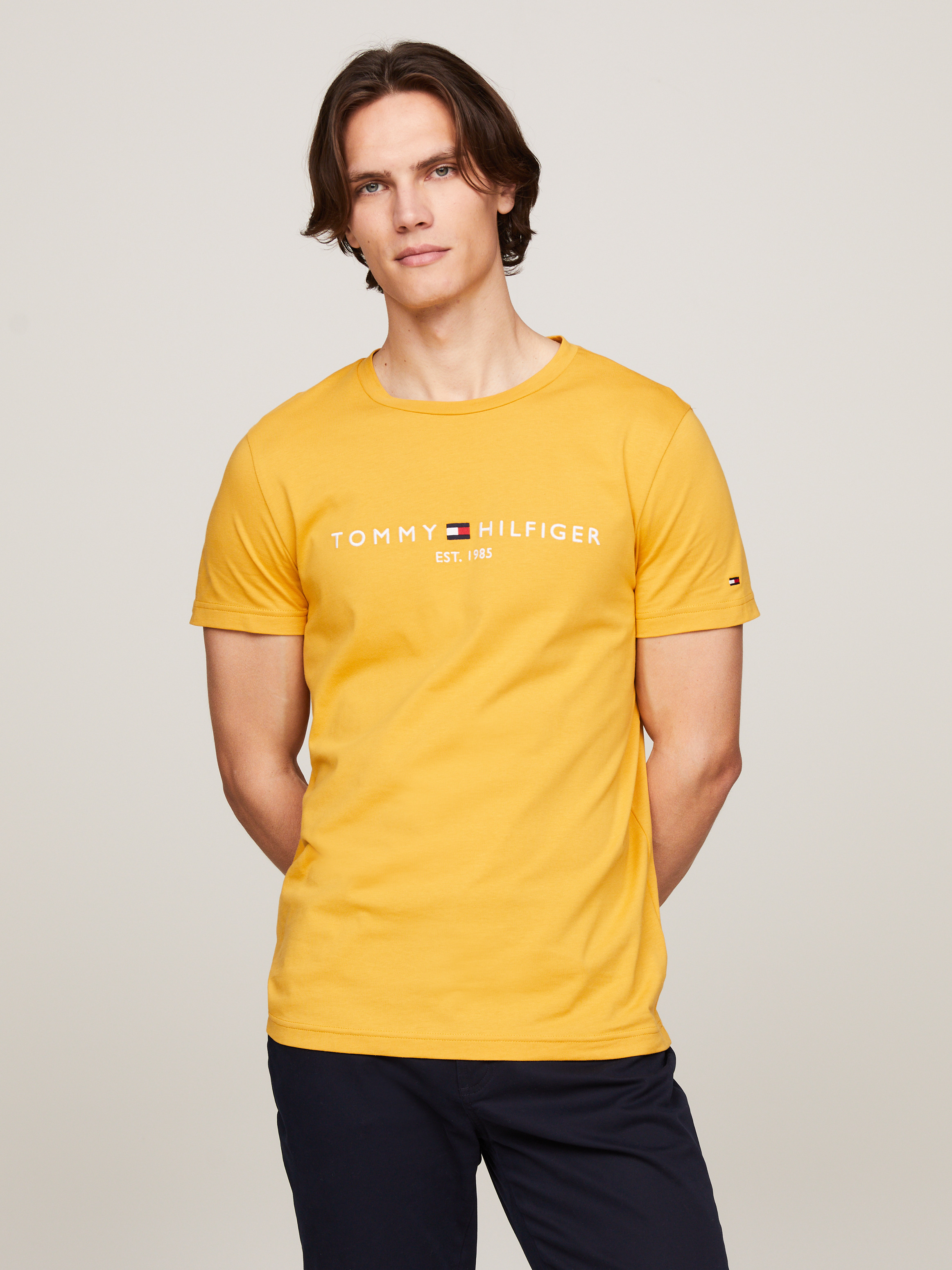 Boys 8-16 Logo Print Crew Neck T-Shirt | T-Shirts | Tommy Kids
