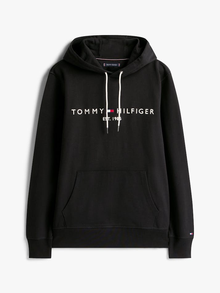 Hoodie Black Tommy Hilfiger Sweat Pullover Tommy Logo Hoodie