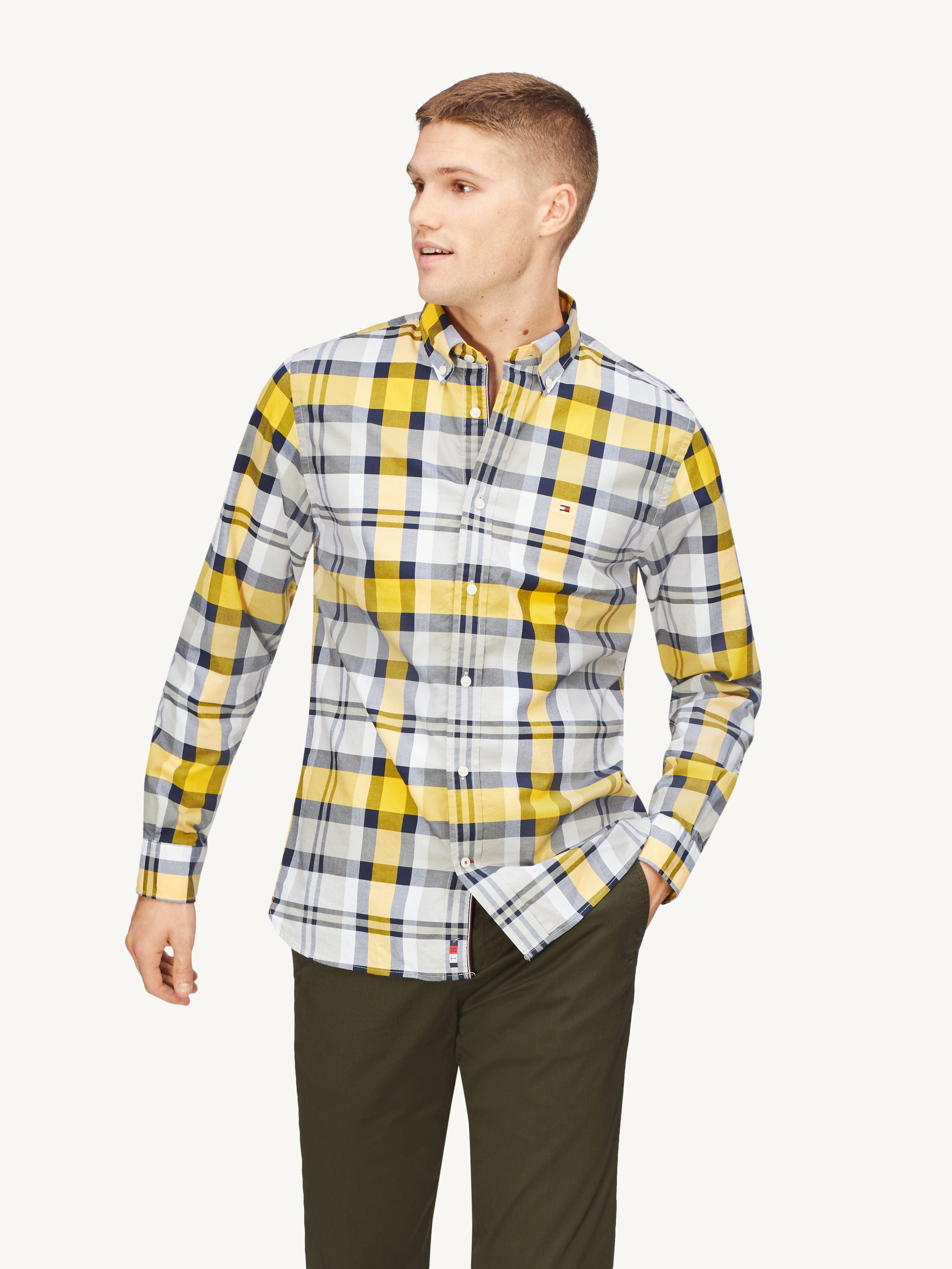 tommy hilfiger check shirts