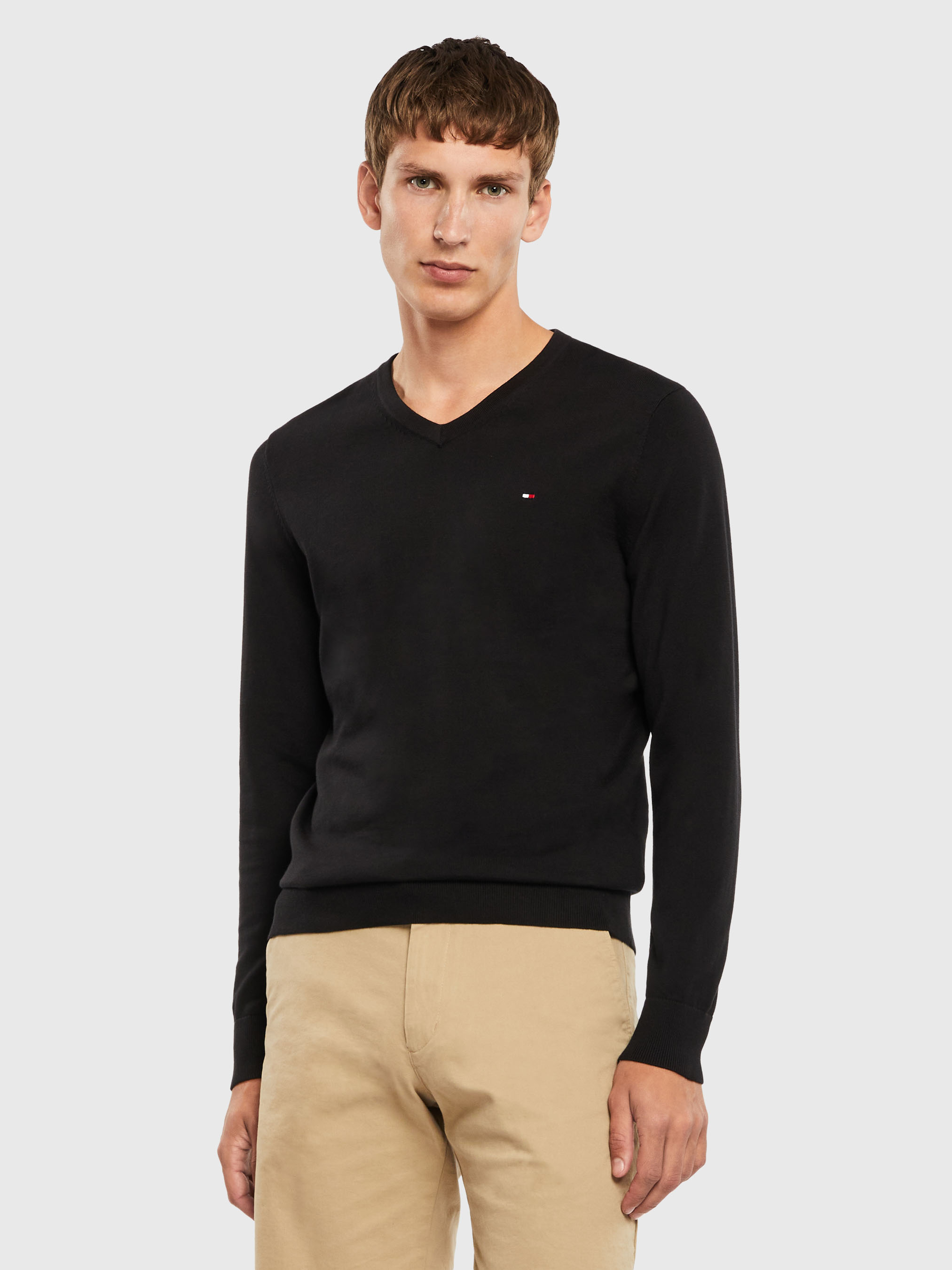 V neck shop tommy hilfiger sweater