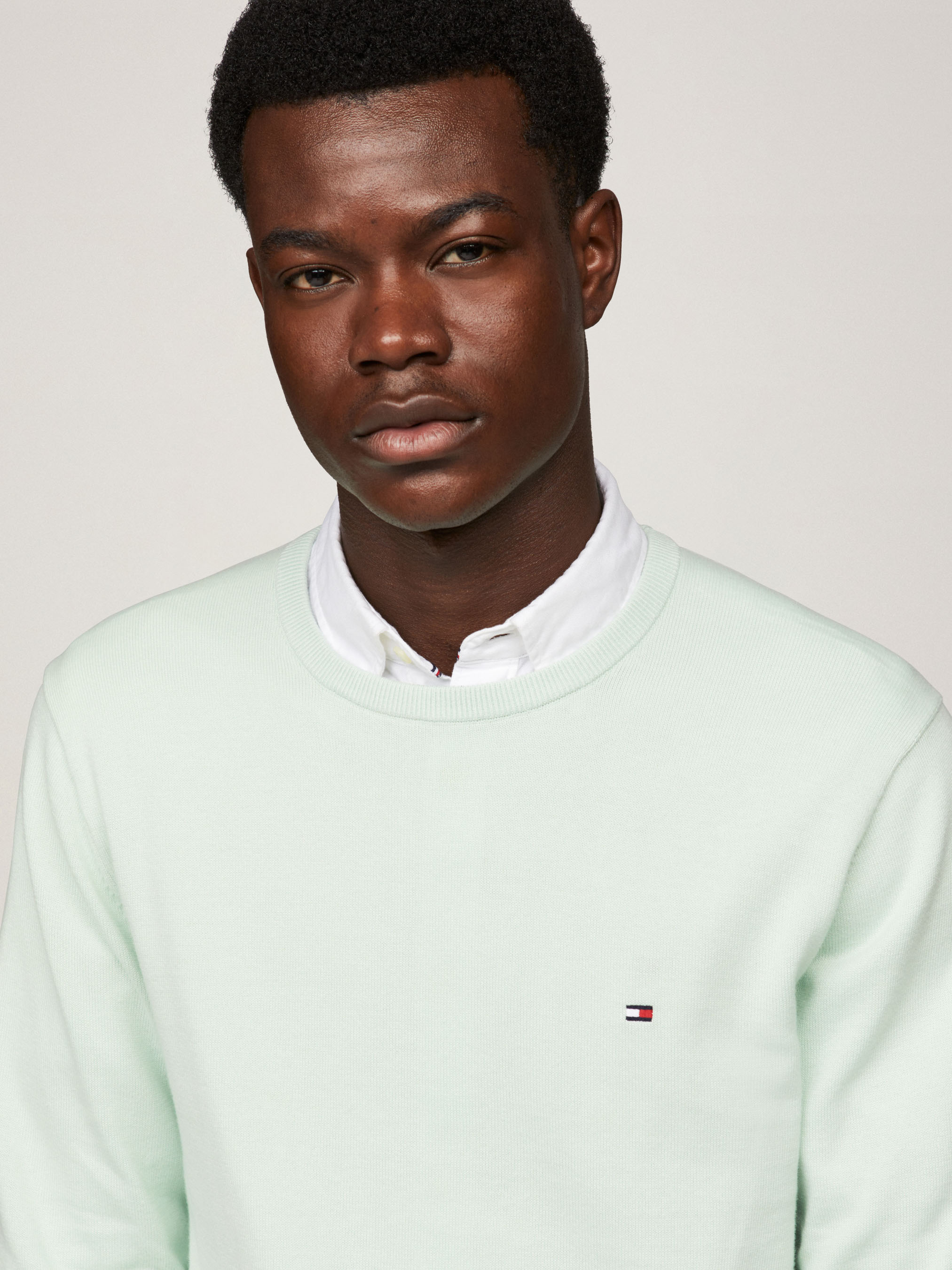 Signature Crew Neck Sweater | Knitwear | Tommy Hilfiger