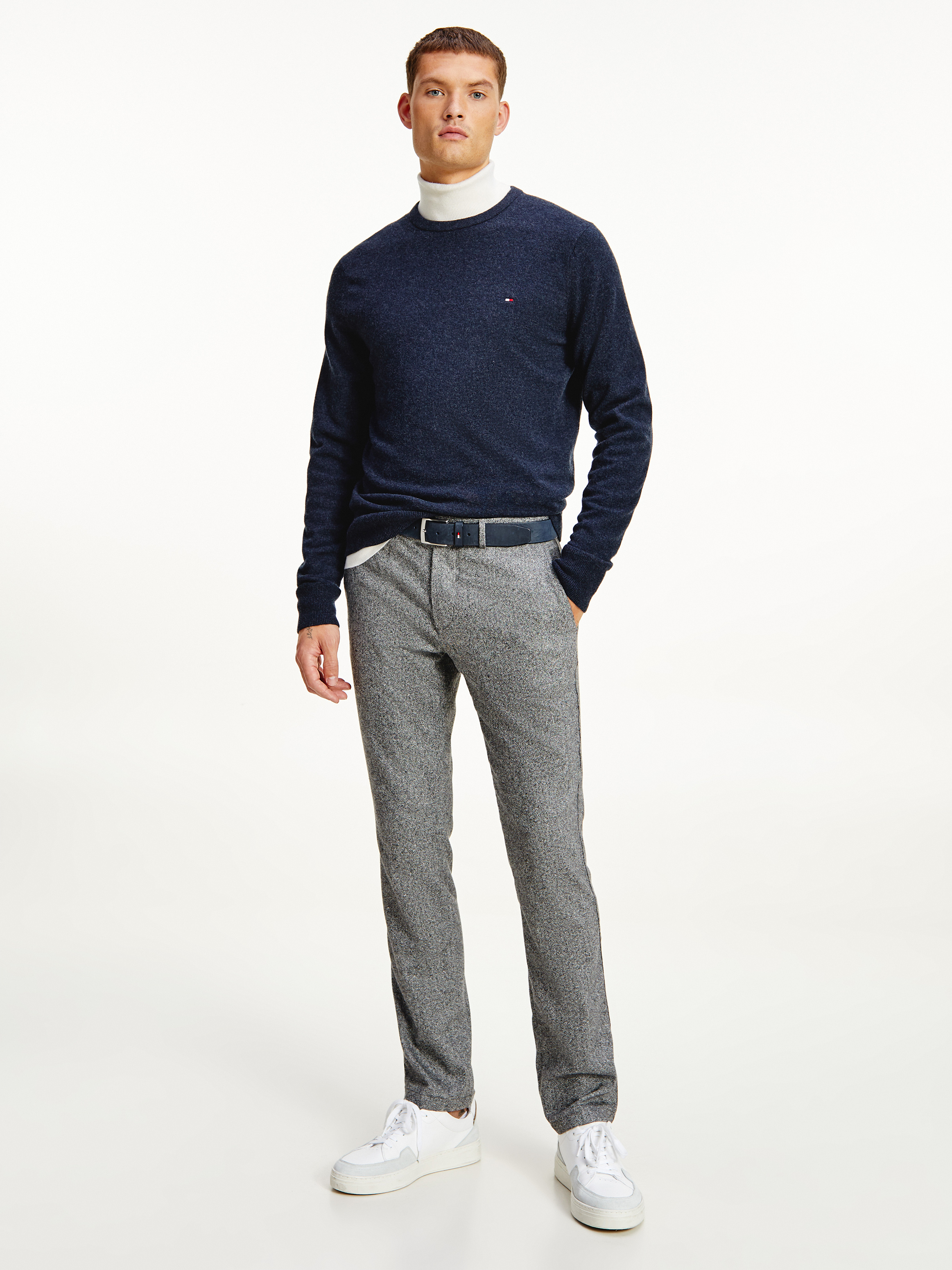 tommy hilfiger merino wool sweater