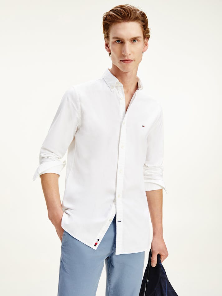 Tommy hilfiger th flex slim fit shirt Clearance