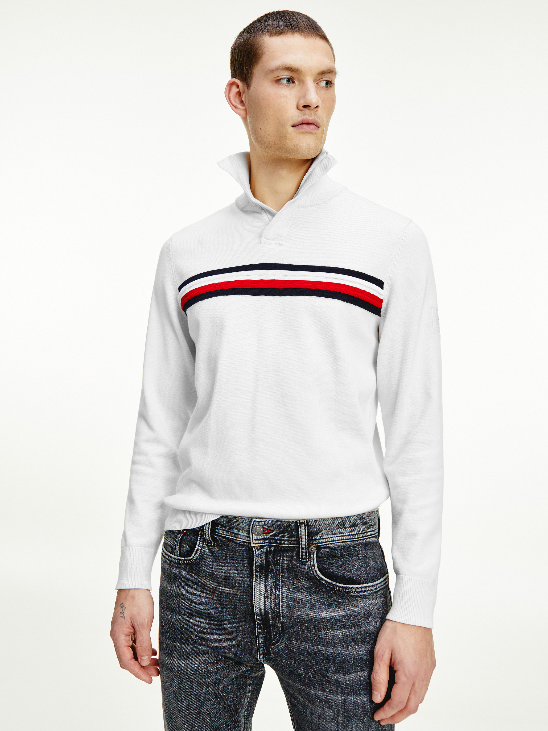 Mock Turtleneck Jumper | Knitwear 