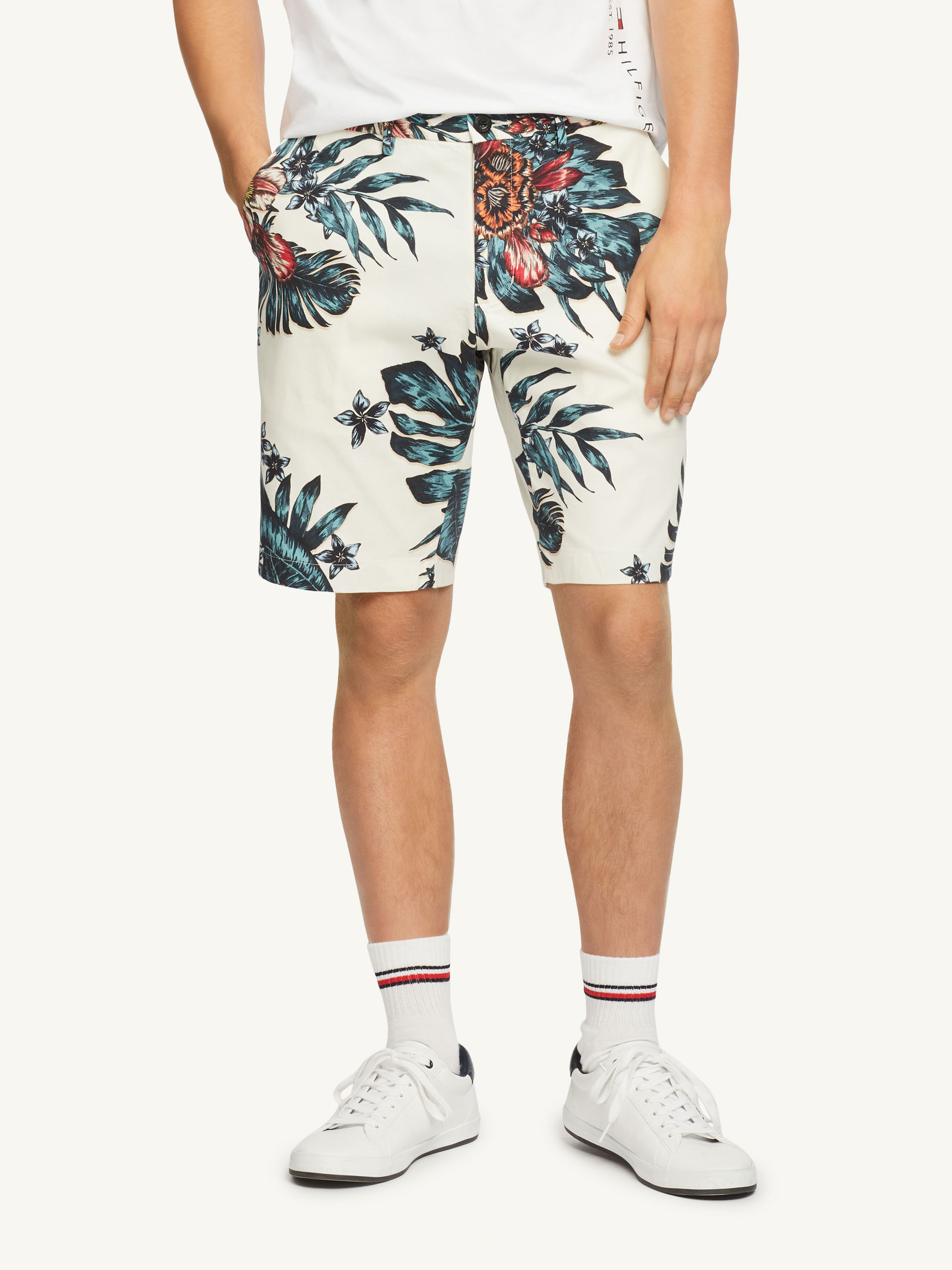 tommy hilfiger floral shorts