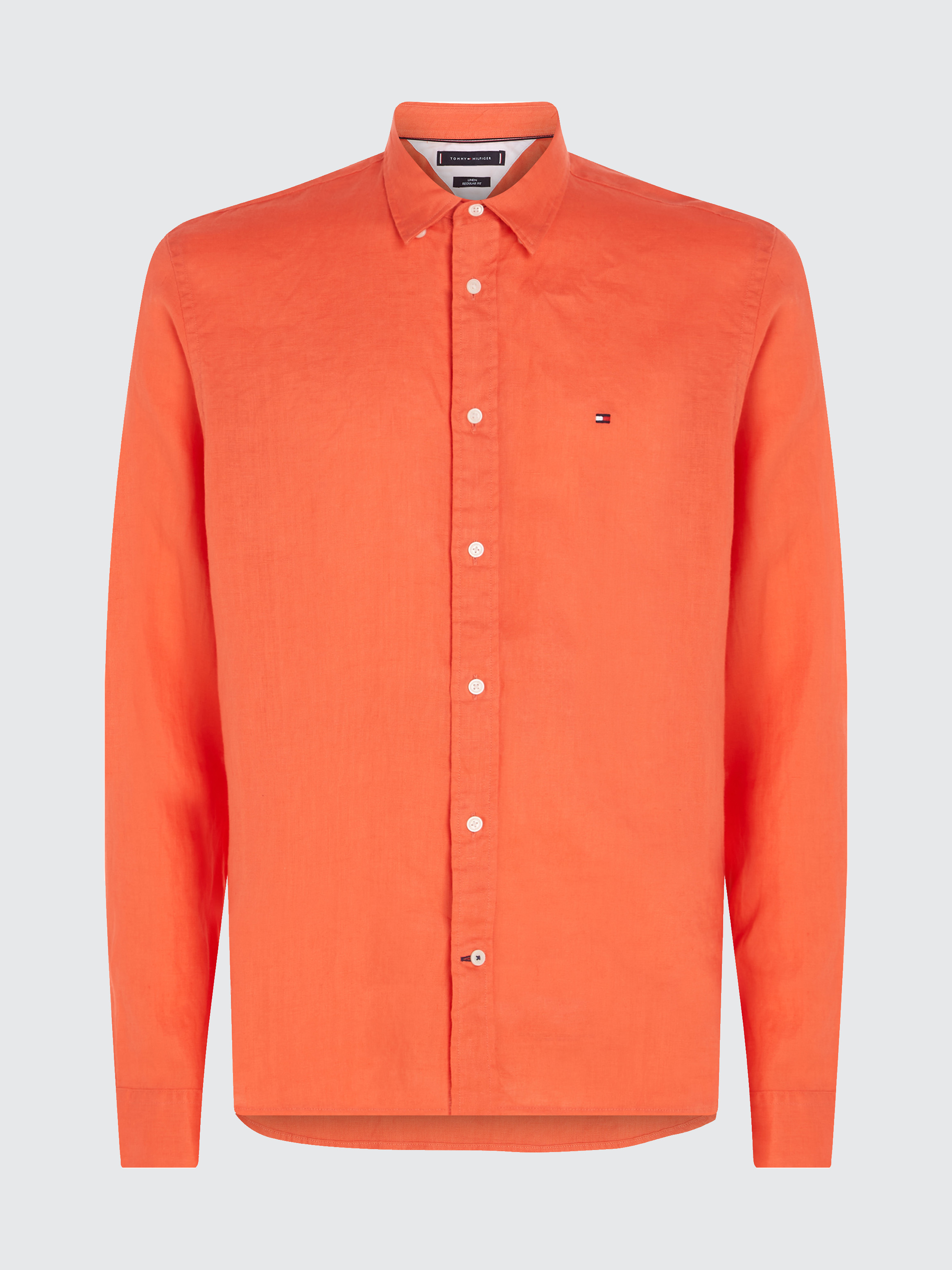 Tommy hilfiger premium linen shirt sales