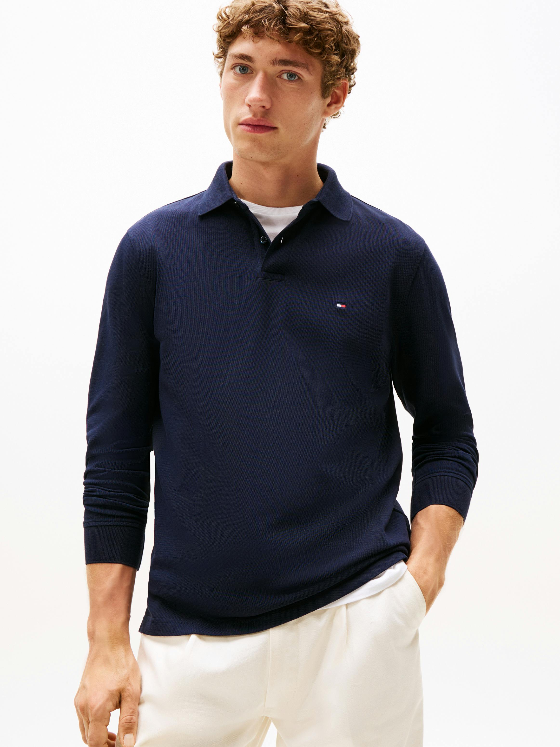 1985 Regular Long Sleeve Polo T-Shirts Polos Tommy Hilfiger