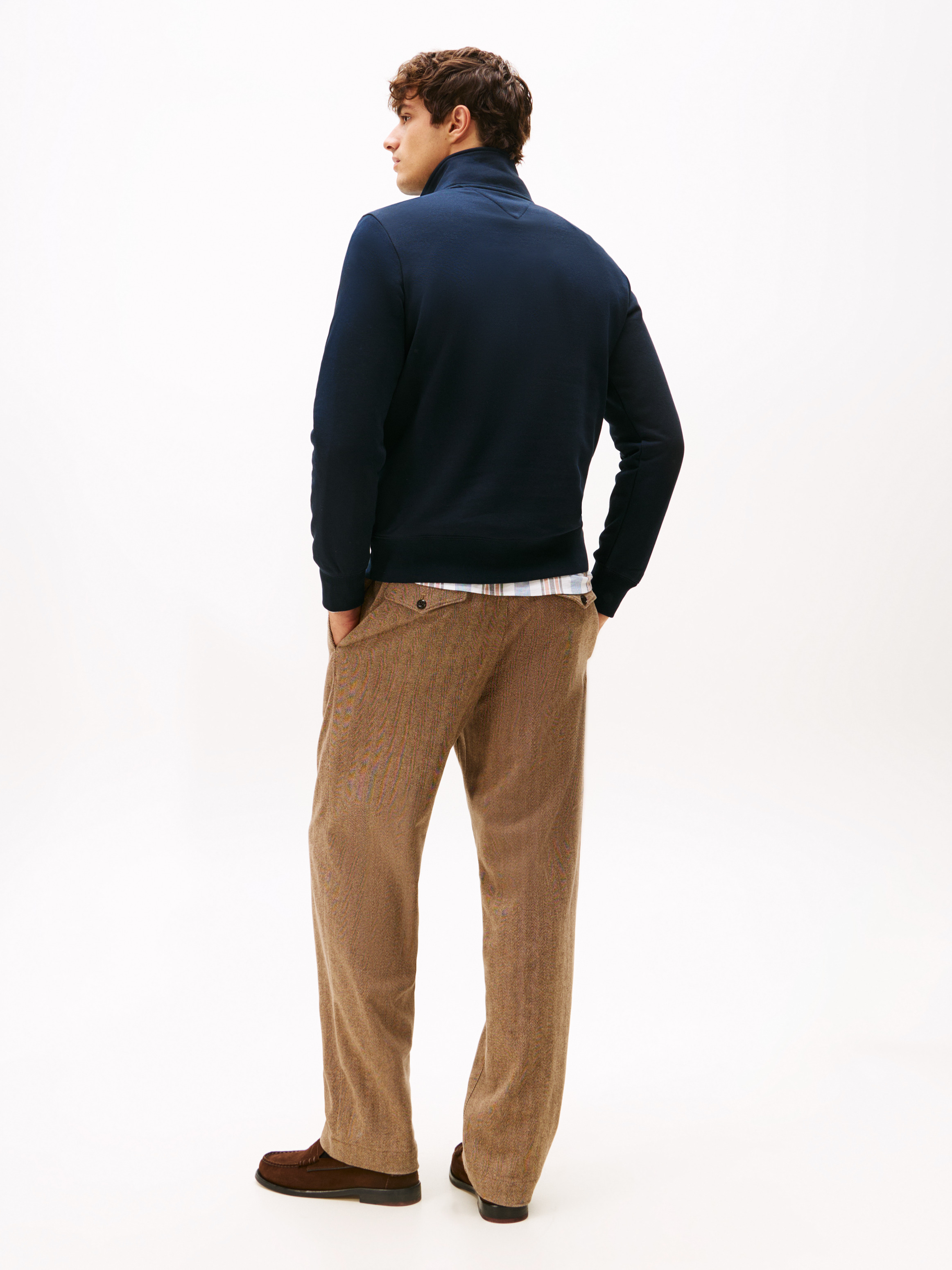 新品　BRIEFING ST LOGO MOCK NECK RELAXED BRIEFINGモックネックシャツLOGO MOCK NECK RELAXED FITブラック
