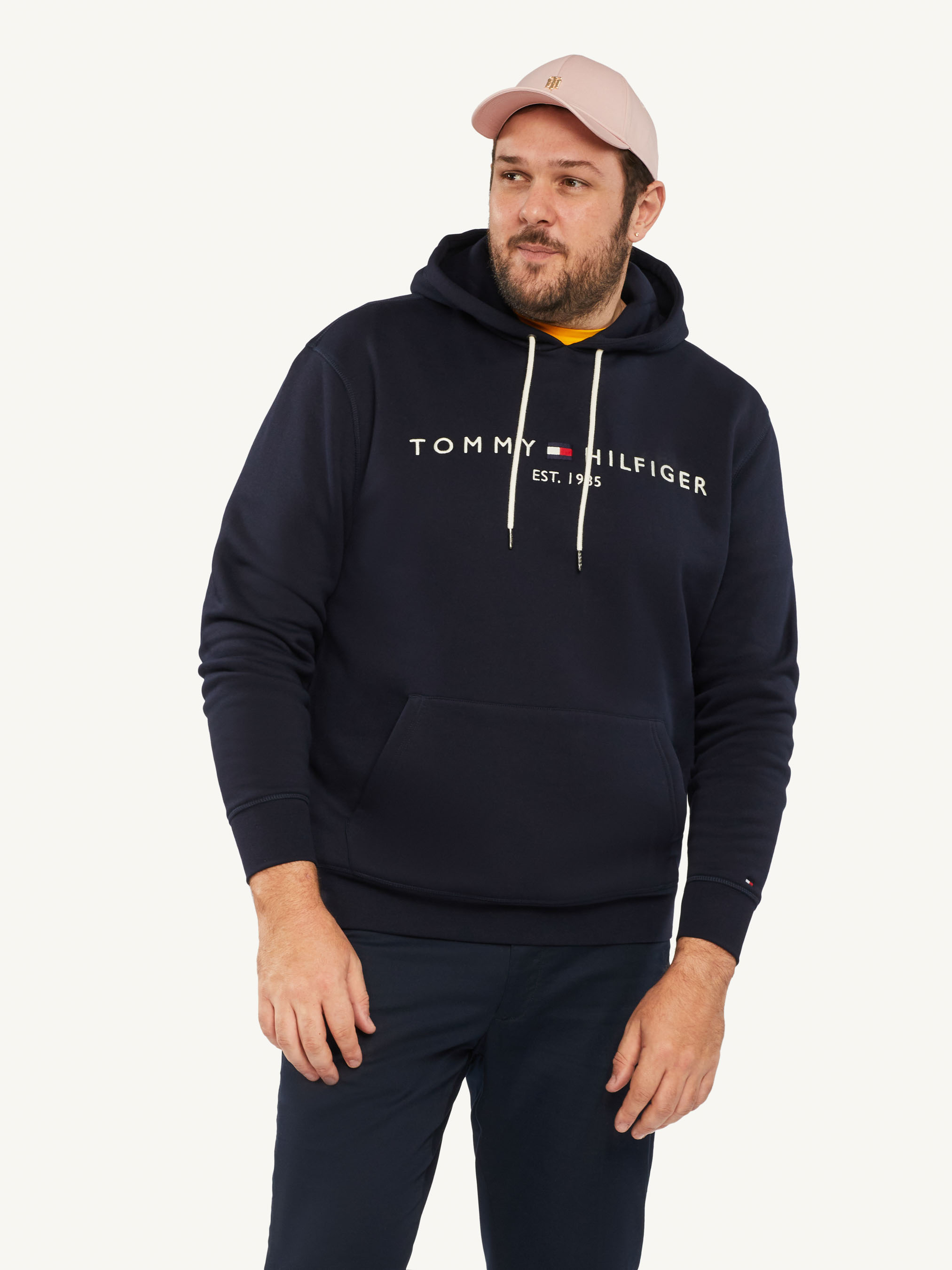 Big Tall 1985 Embroidery Hoodie Hoodies Tommy Hilfiger