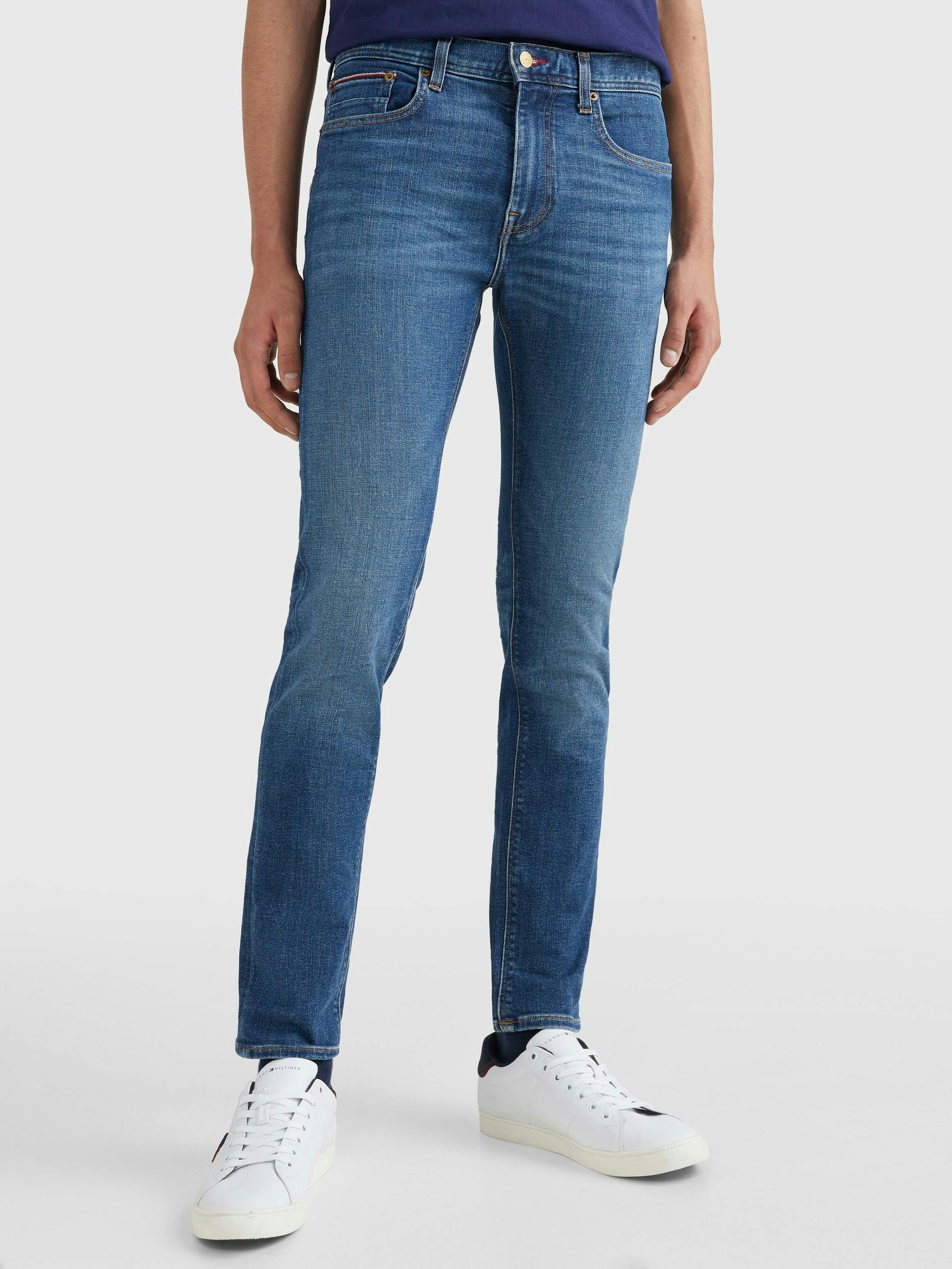 Bleecker Slim Faded Jeans - Main Image