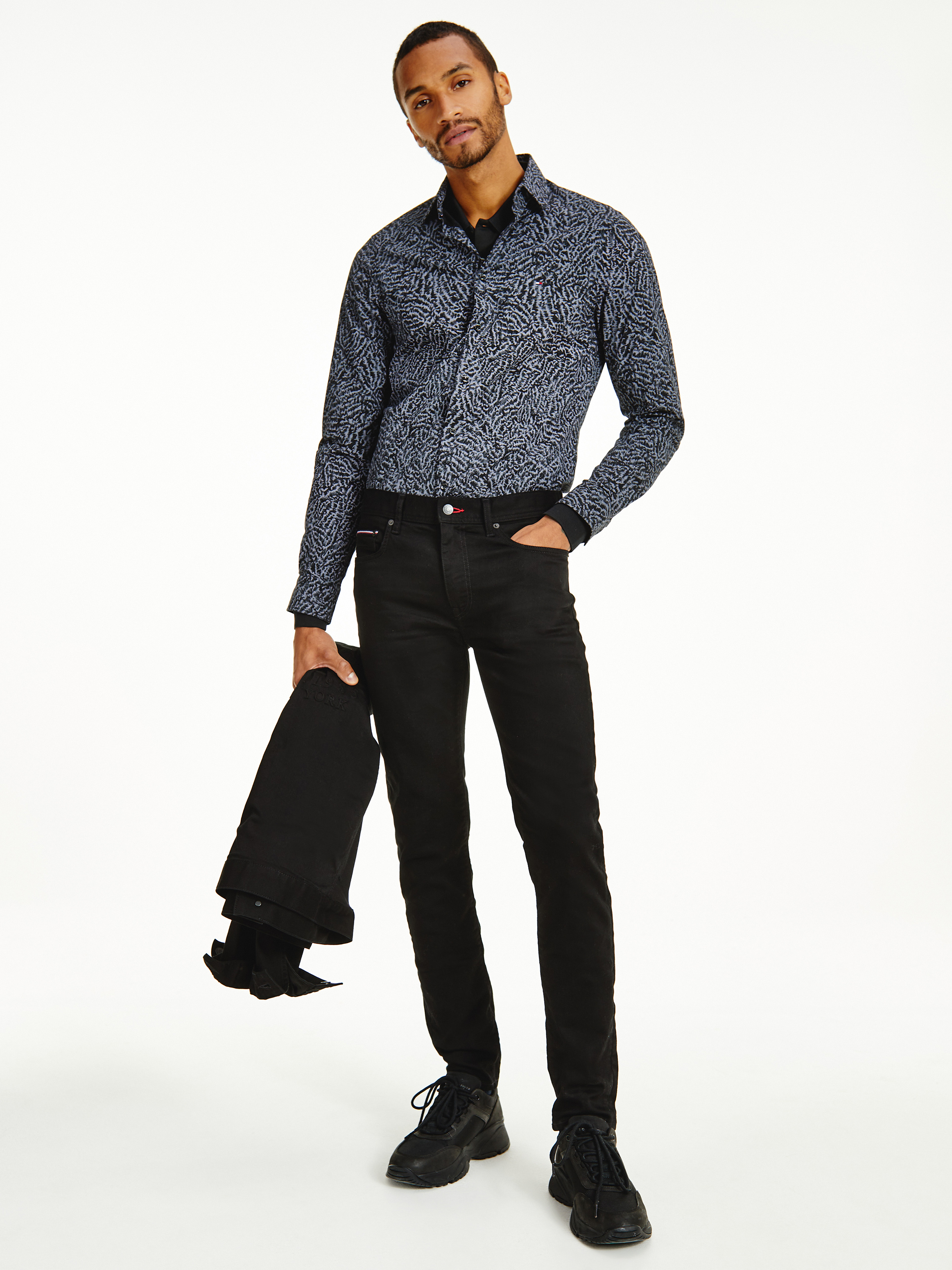 Bleecker stretch slim fit deals tommy hilfiger