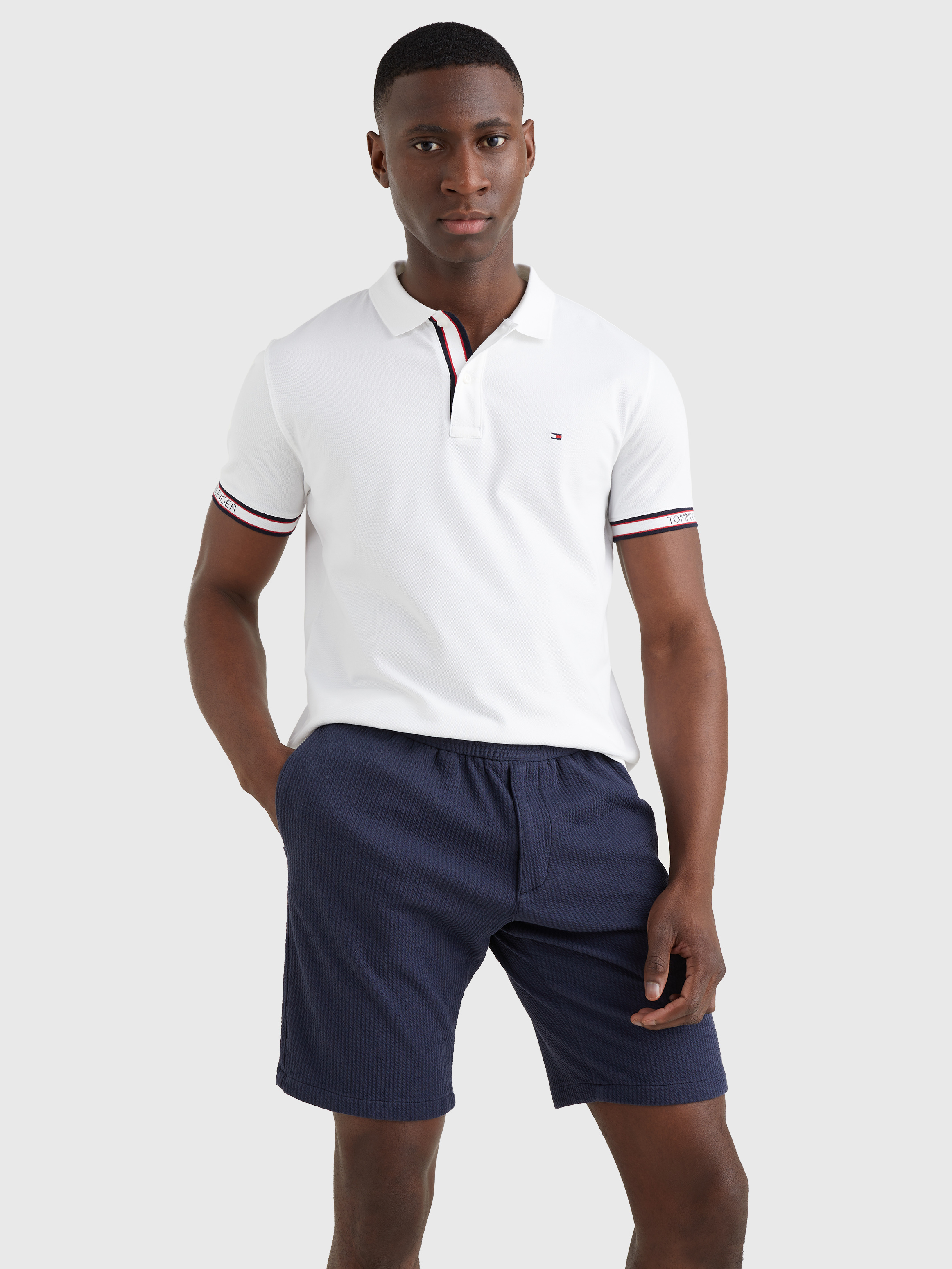 Logo Cuff Regular Fit Polo | Polo 