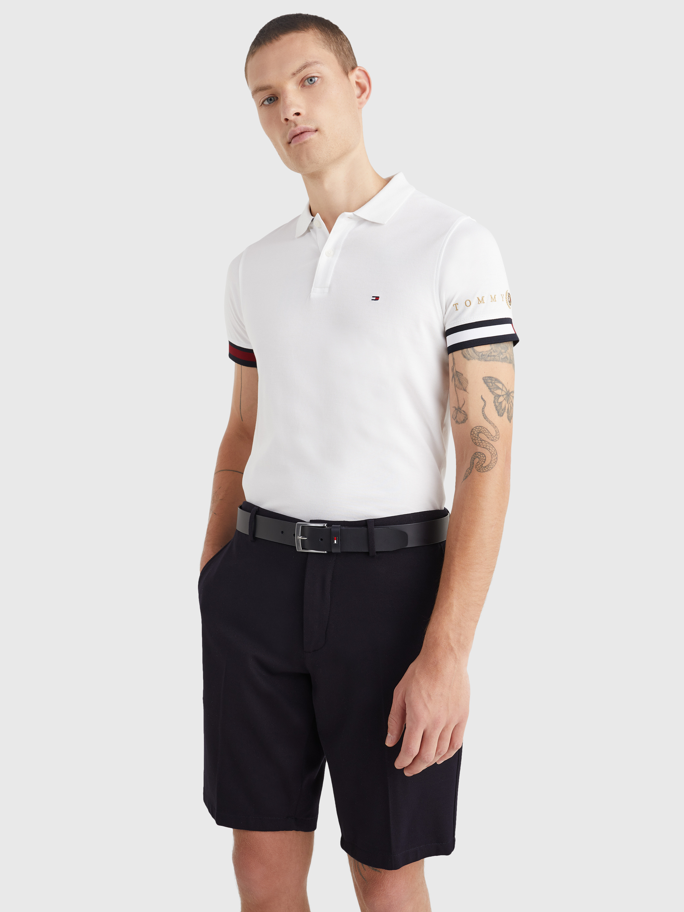 Icons Flag Slim Fit Polo | Polo Shirts 