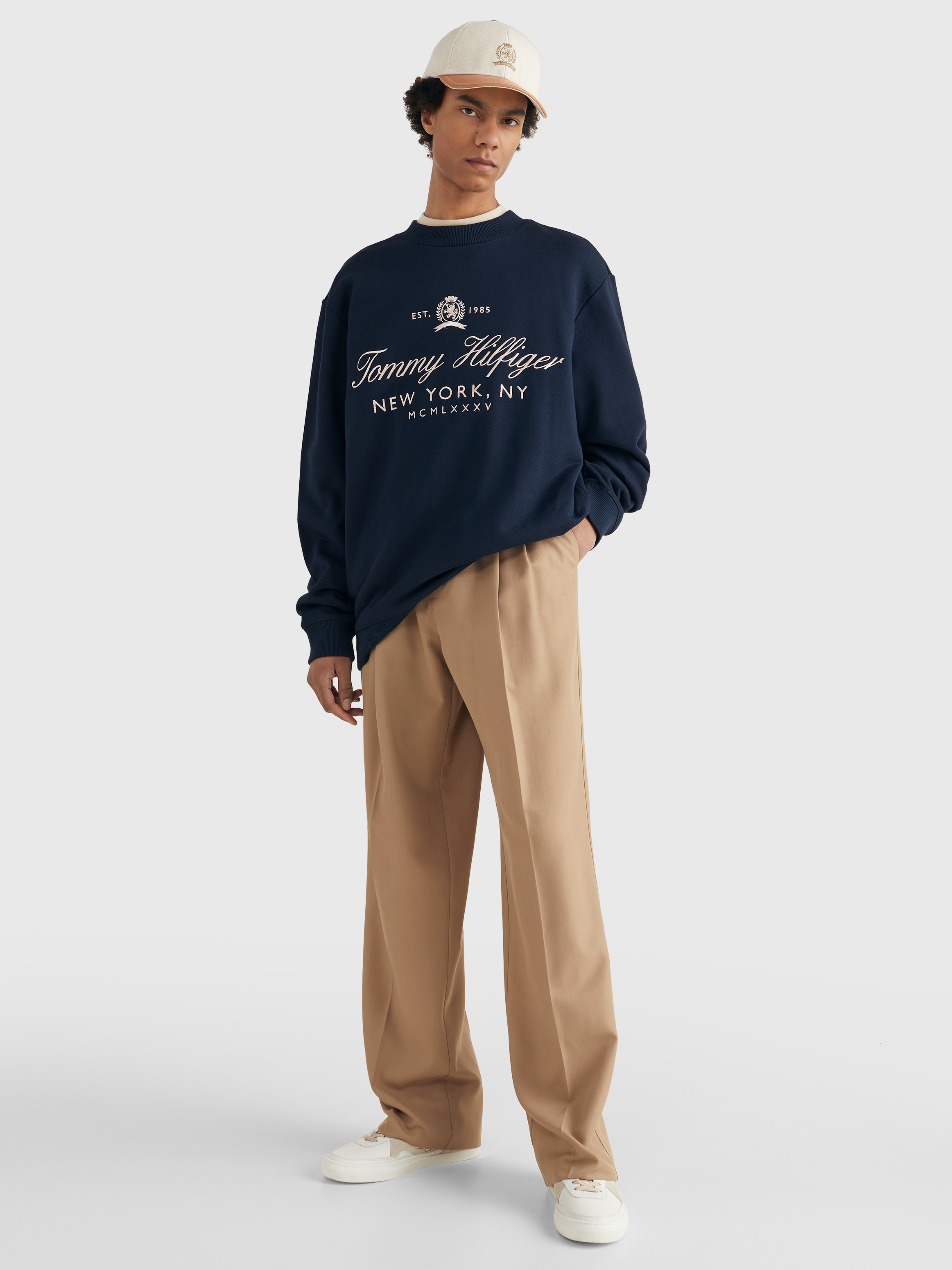 tommy hilfiger organic cotton sweatshirt