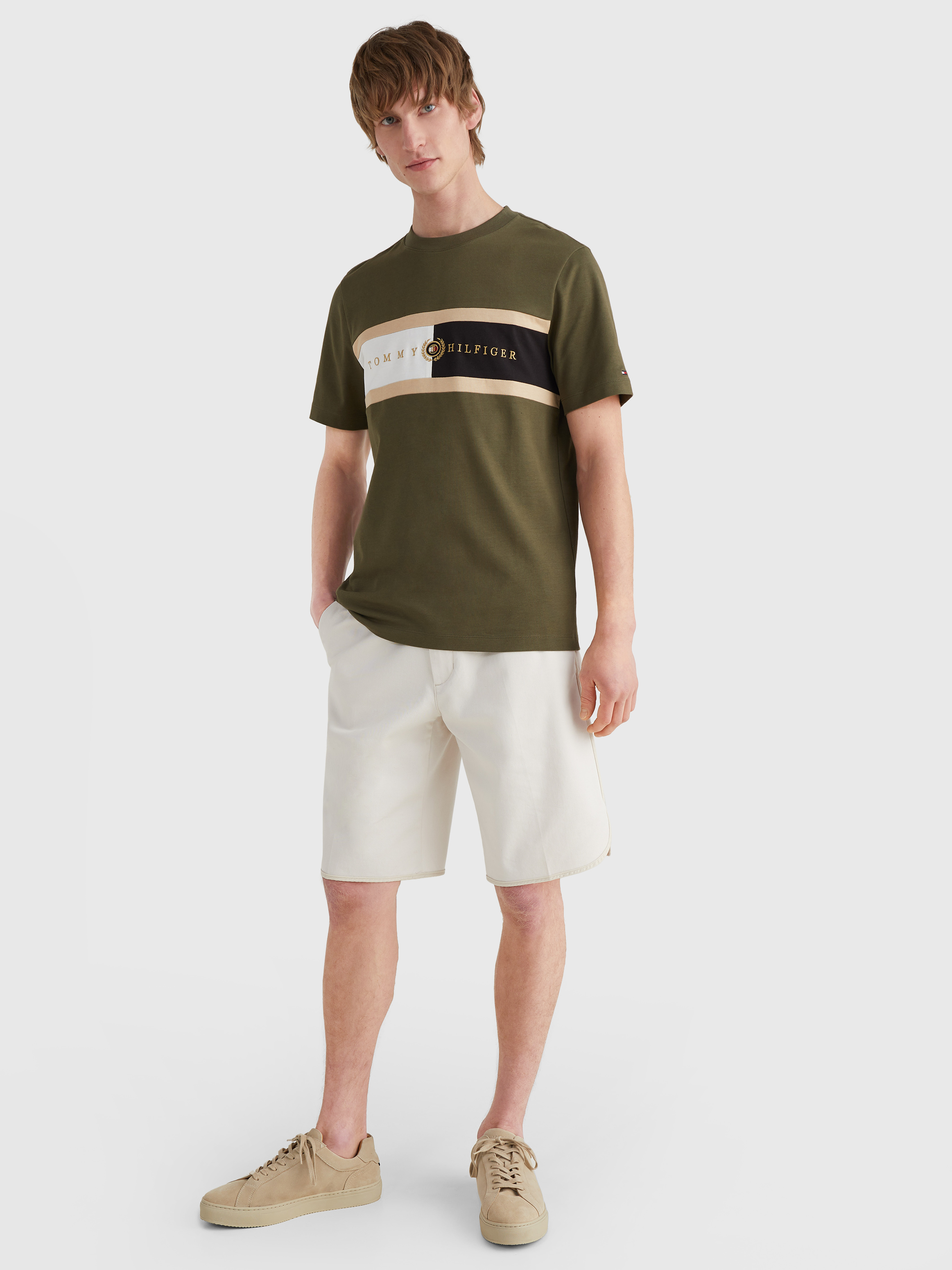 tommy hilfiger crest t shirt