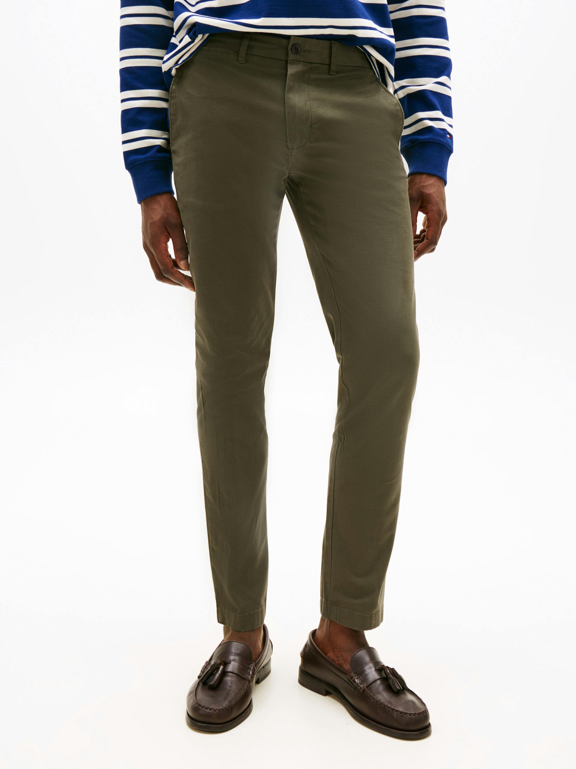 Slim Fit Tommy Hilfiger Khakis Tommy Hilfiger Men's Bleecker Slim