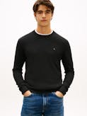 Crew Neck Jumper With Cashmere