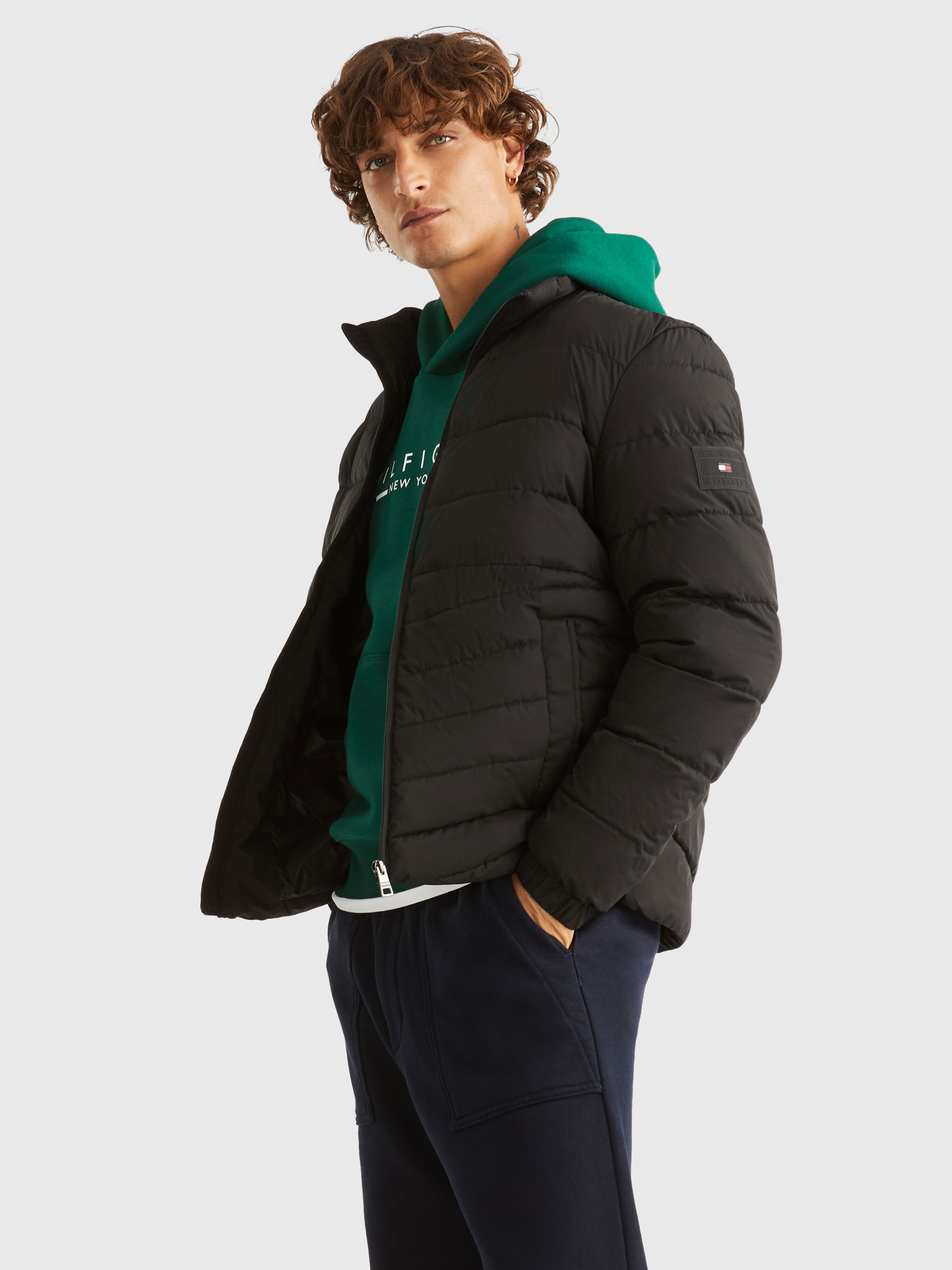 Branded Stand Collar Jacket Coats & Jackets Sportswear