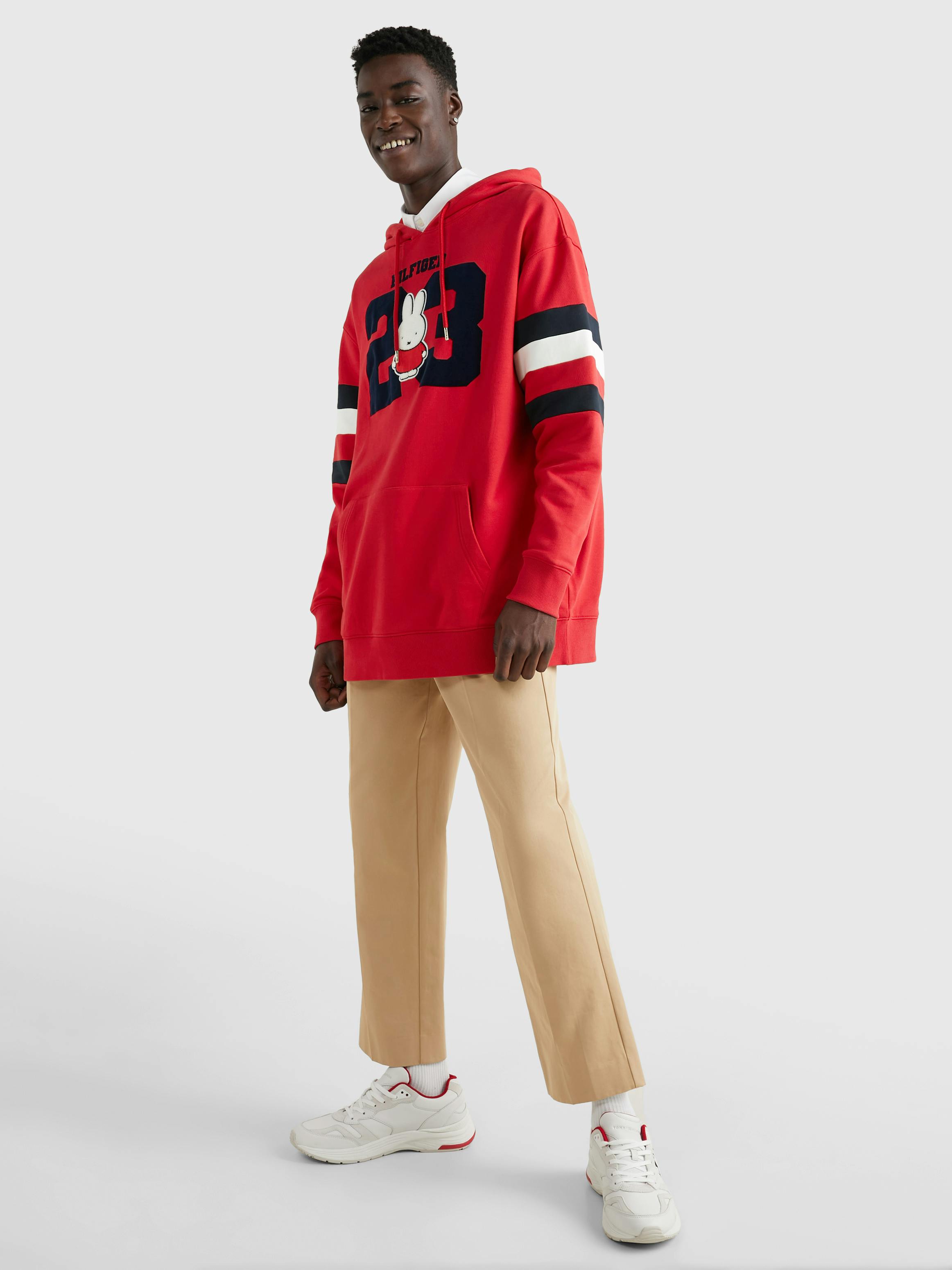 Tommy Hilfiger x Miffy Colour-Blocked Relaxed Hoodie | Knitwear 