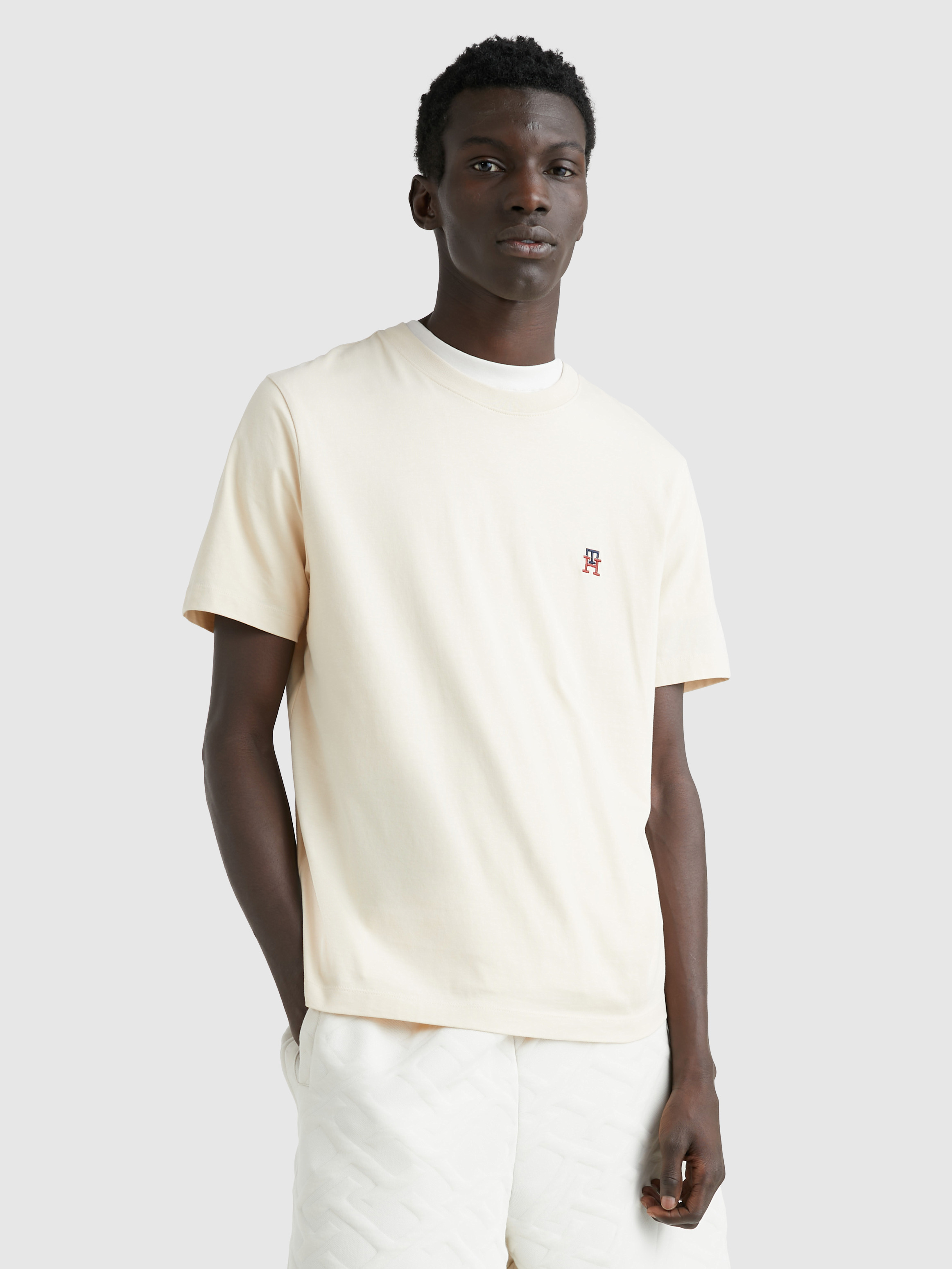 TH Monogram Embroidery T-Shirt | T-Shirts | Tommy Hilfiger