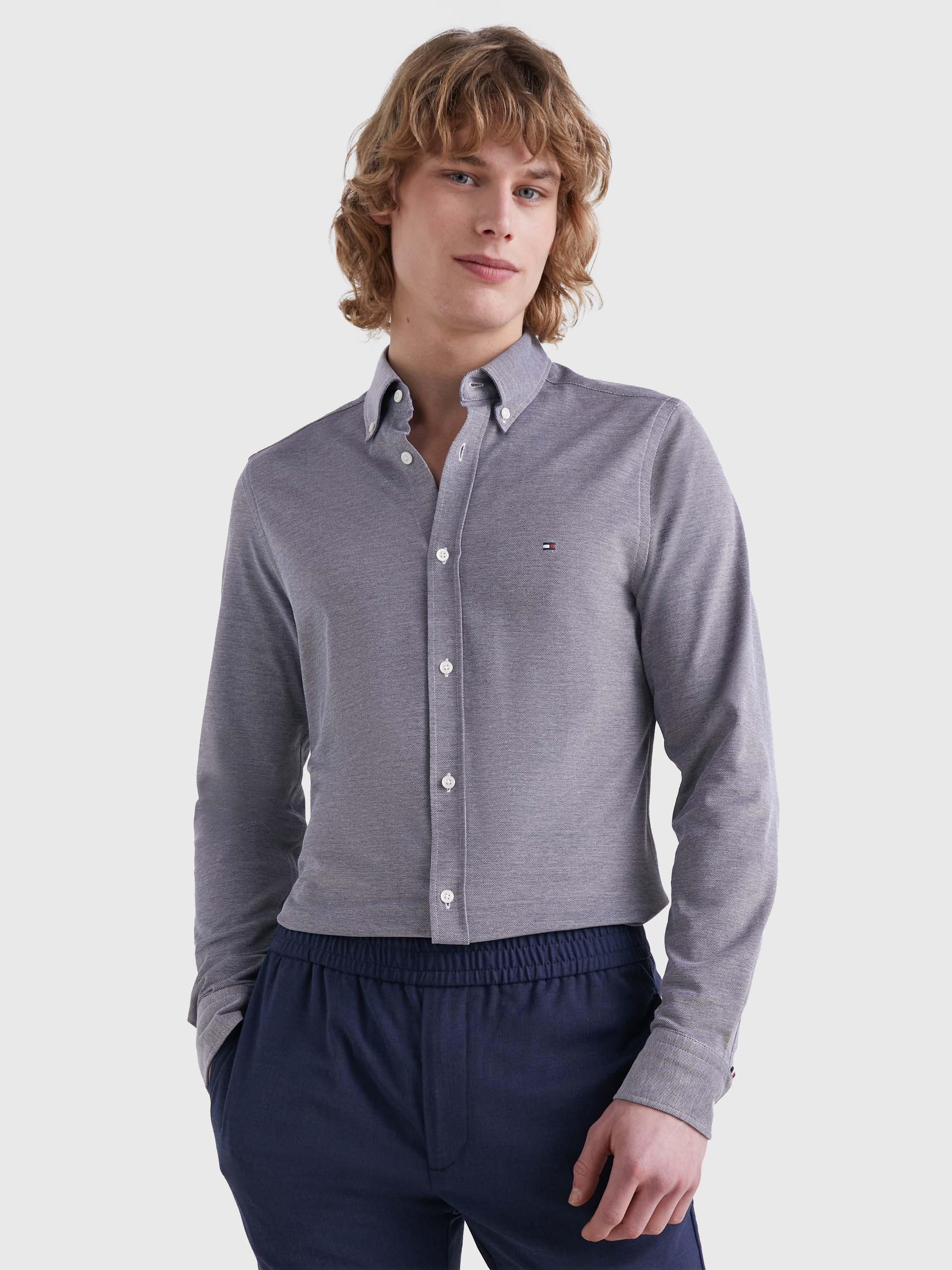 ★★ ★★ 1985 Regular Pique Shirt T12F1TKT07CM 1985 Collection Slim Fit Pique Shirt | Shirts | Tommy Hilfiger