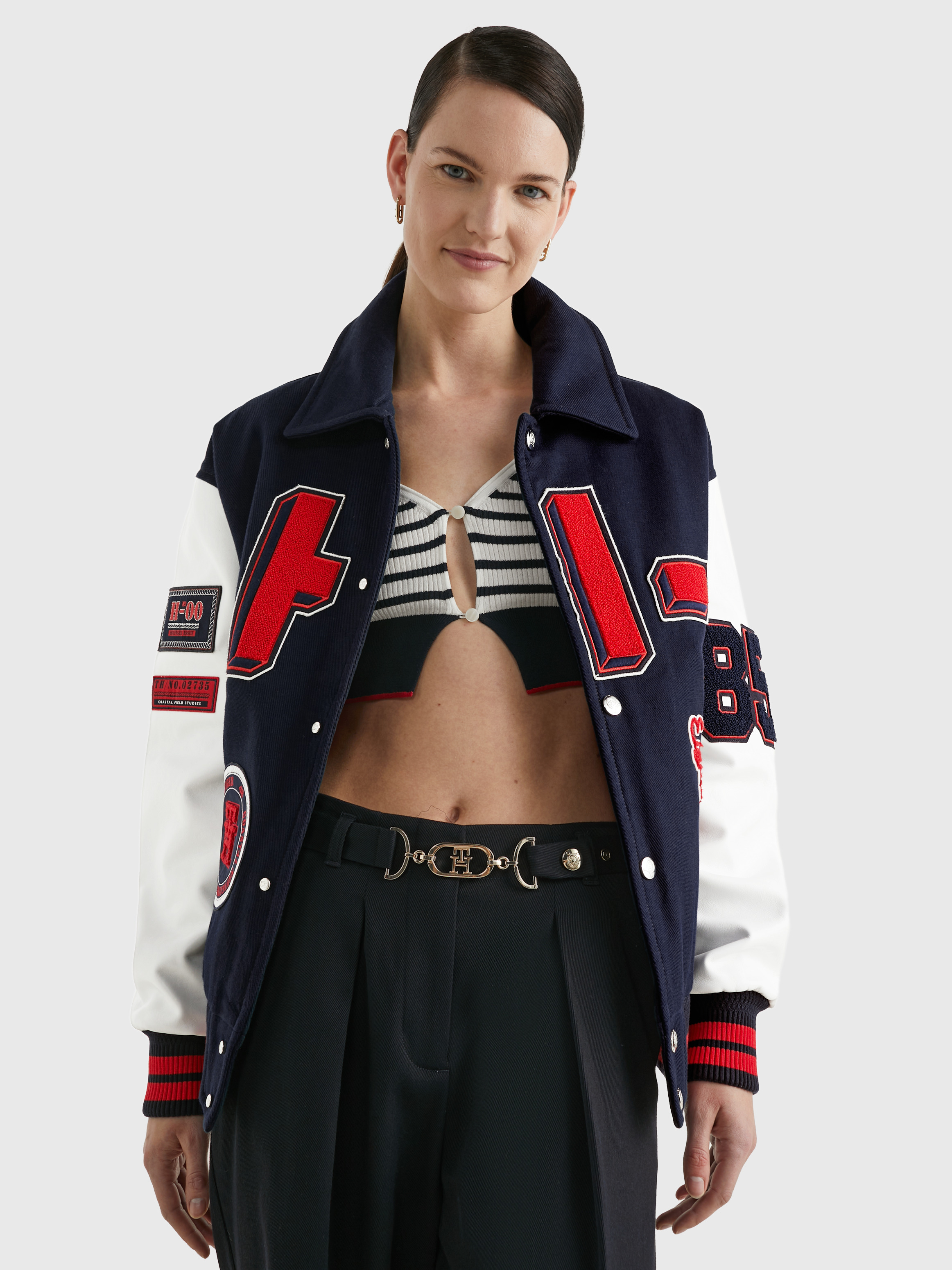 Varsity jacket tommy hot sale