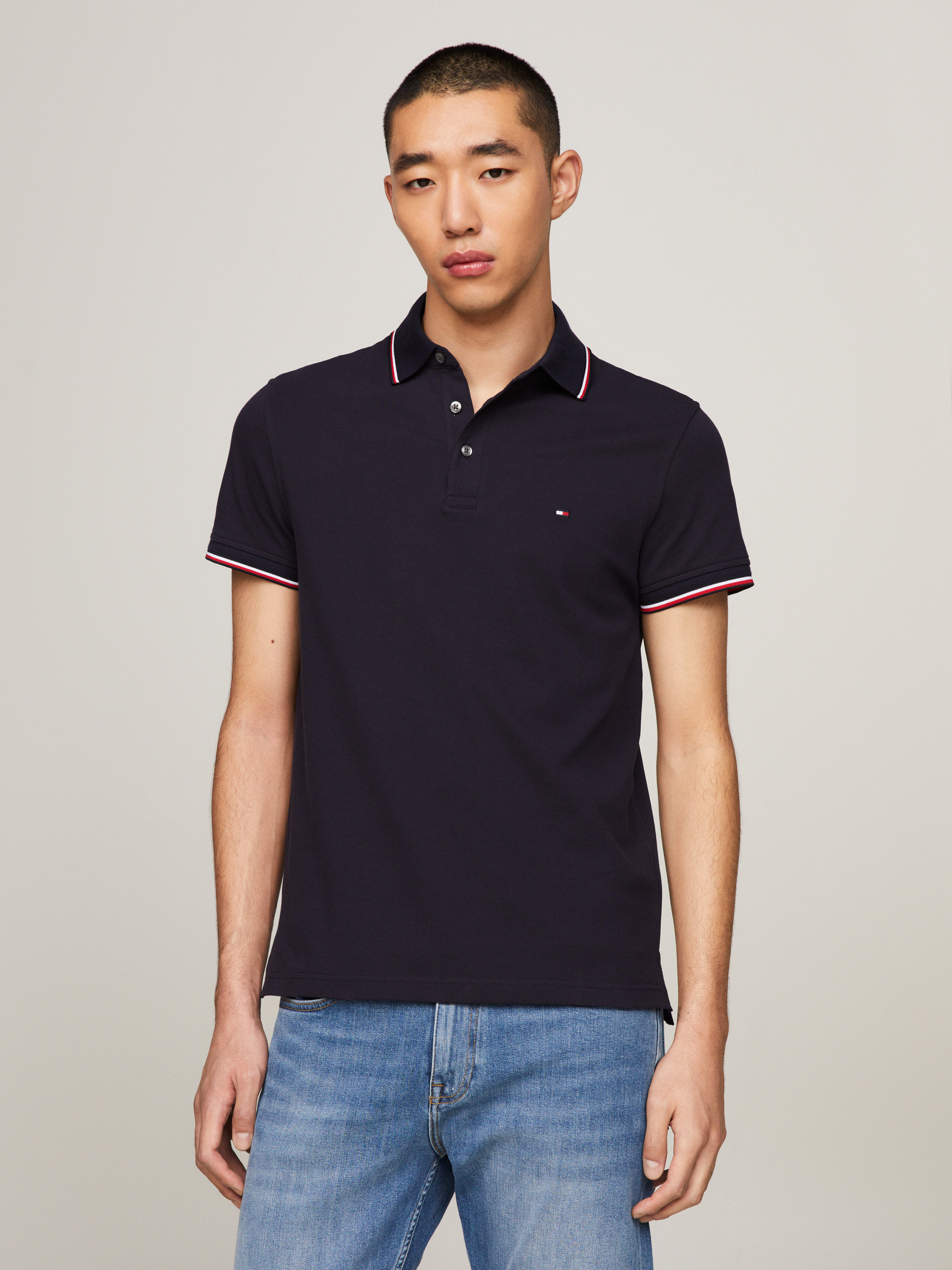 1985 Collection Tipped Slim Fit Polo