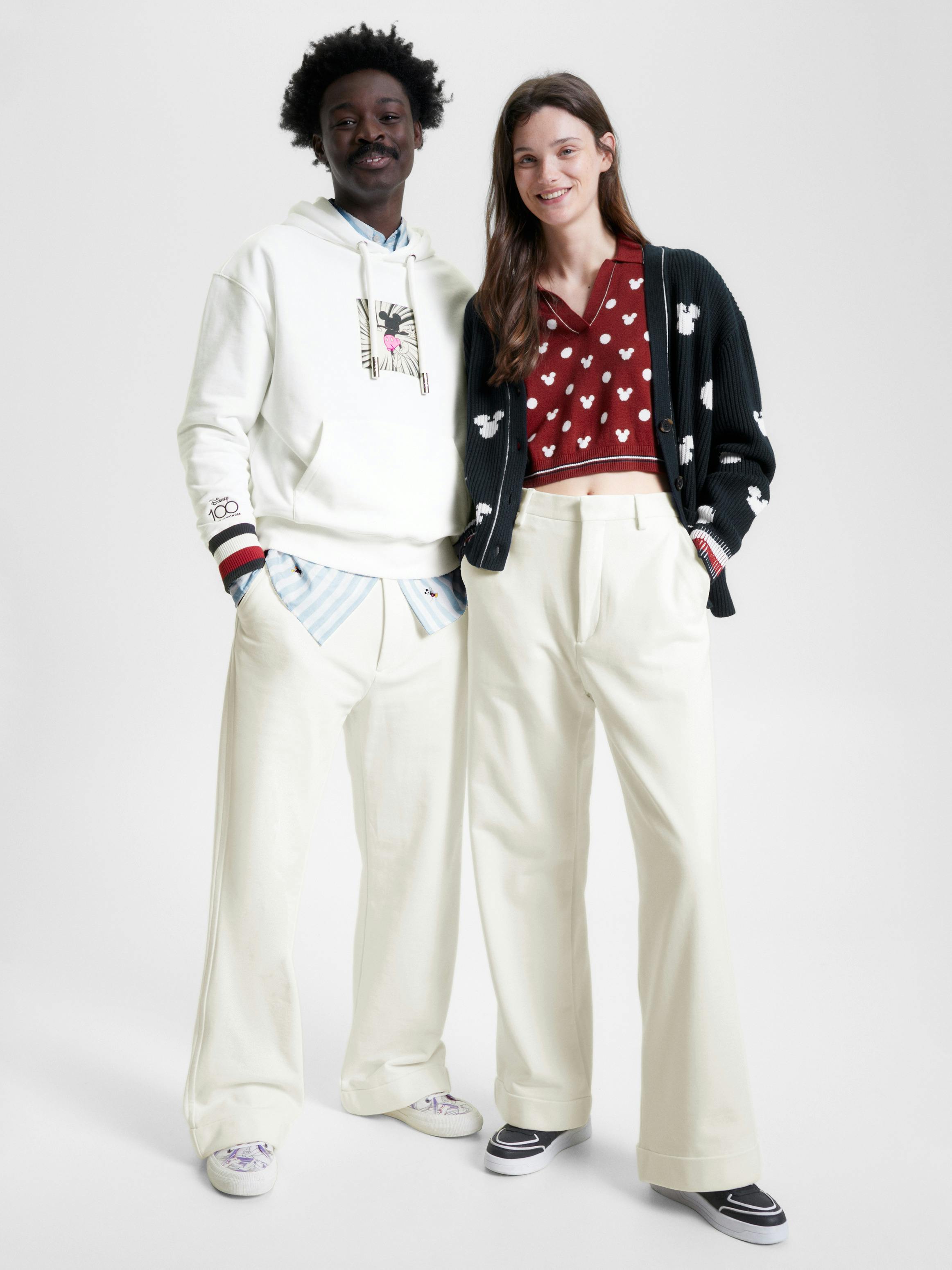 Tommy Hilfiger Women's TH X Disney Mickey Chino Pants - Macy's