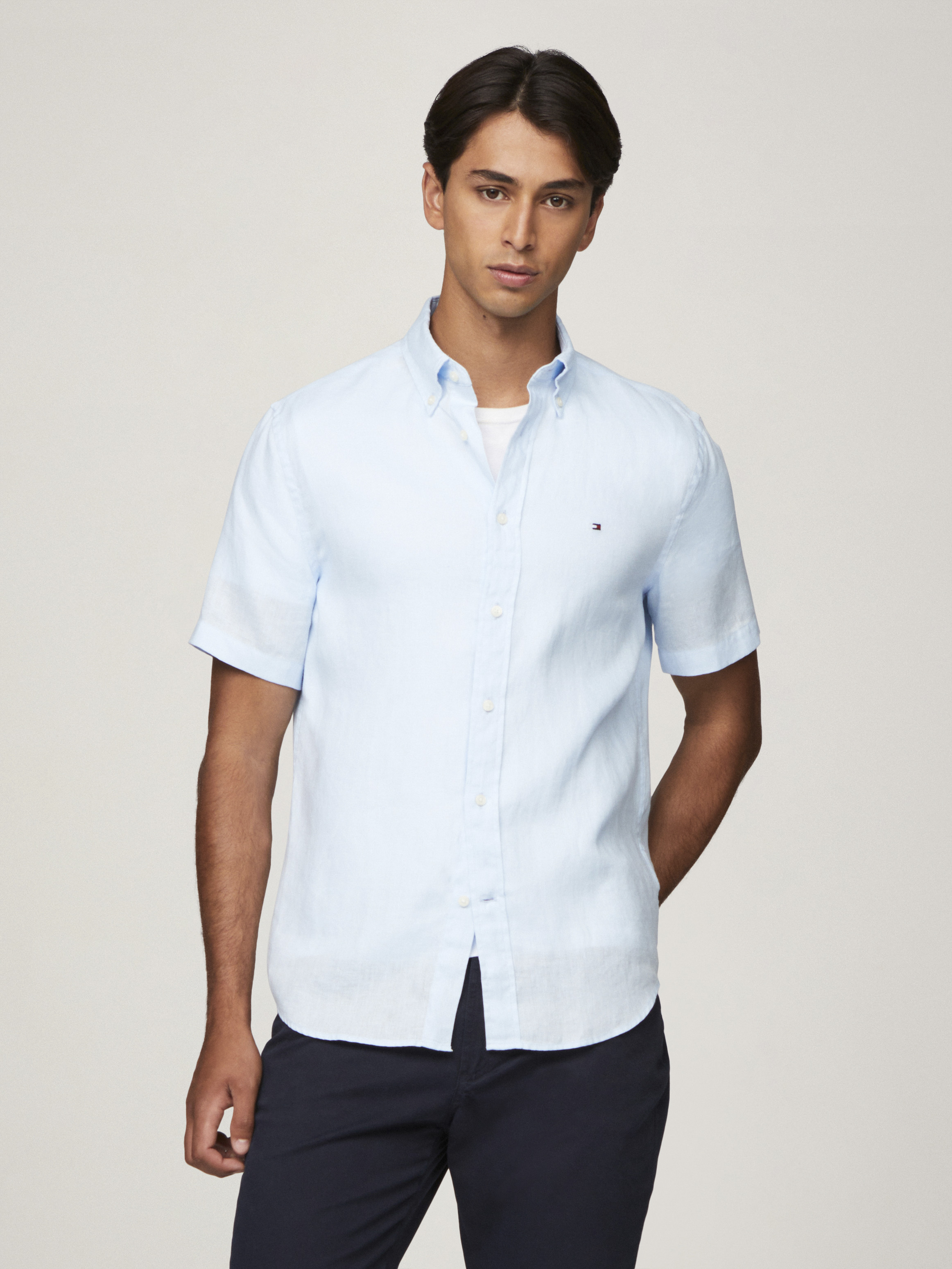 Premium Linen Shirt Shirts Tommy Hilfiger