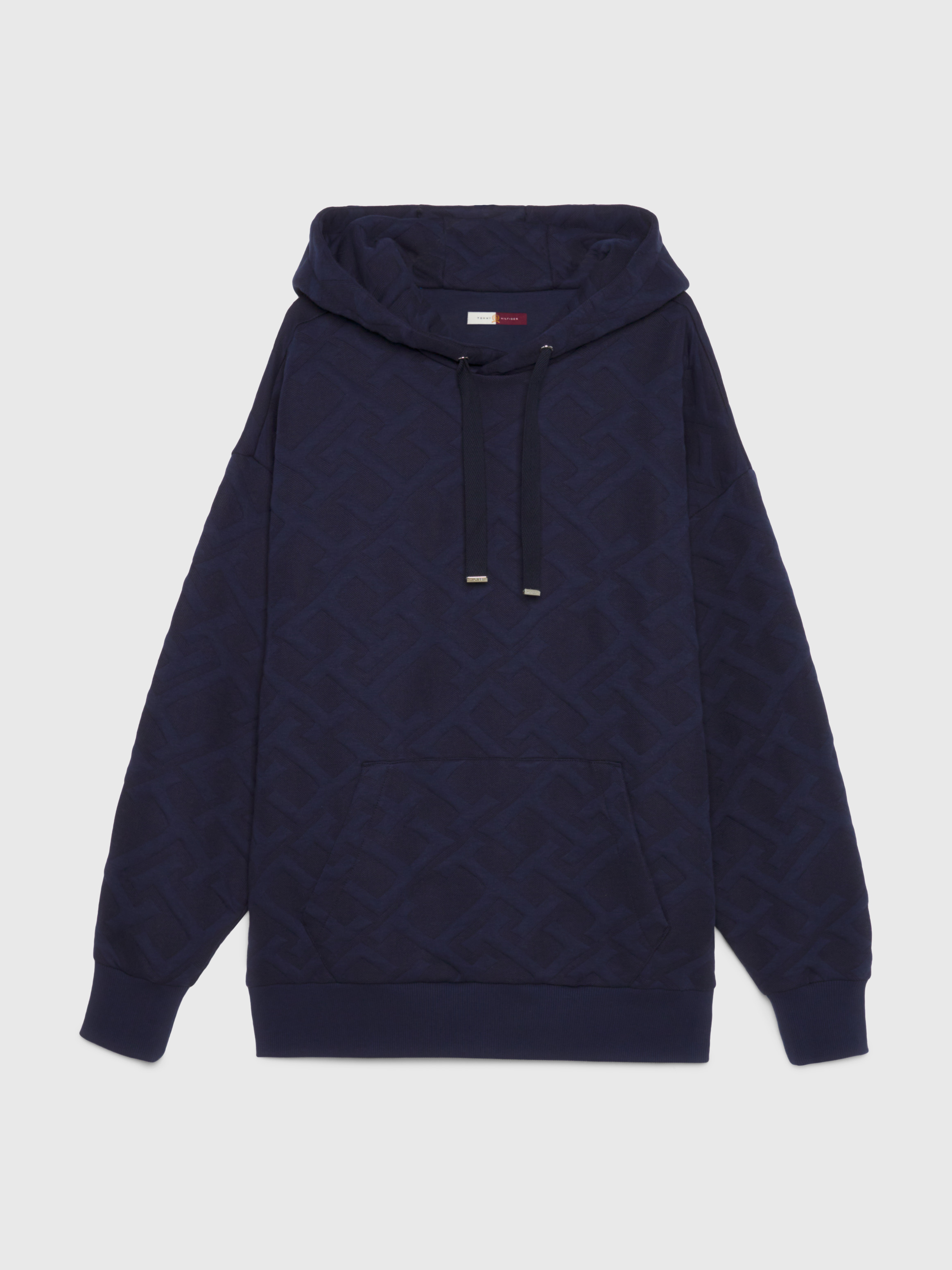 Oversized TH Monogram Embossed Hoody | Sweatshirts & Hoodies | Tommy  Hilfiger