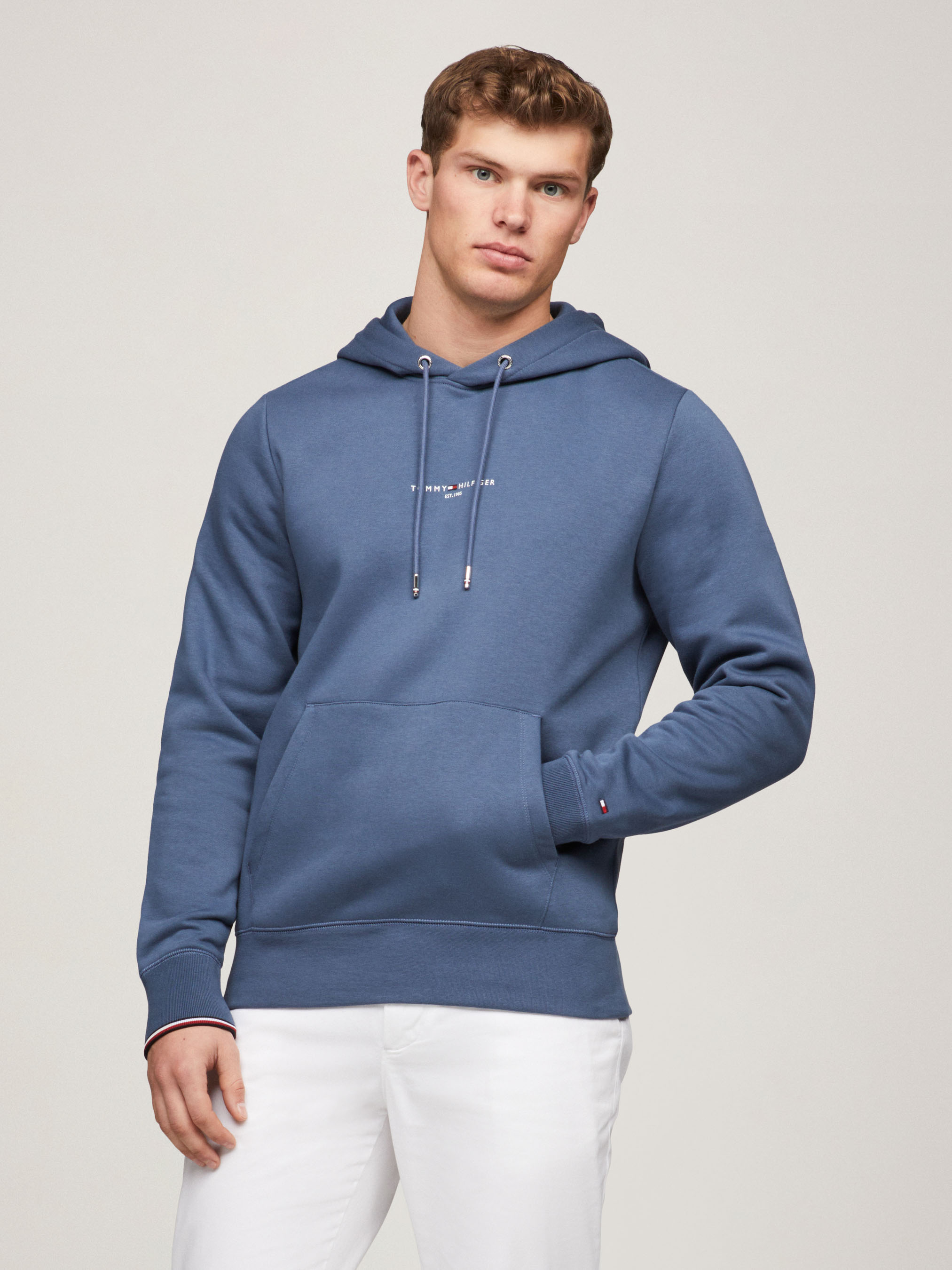 Tommy Logo Tipped Hoodie