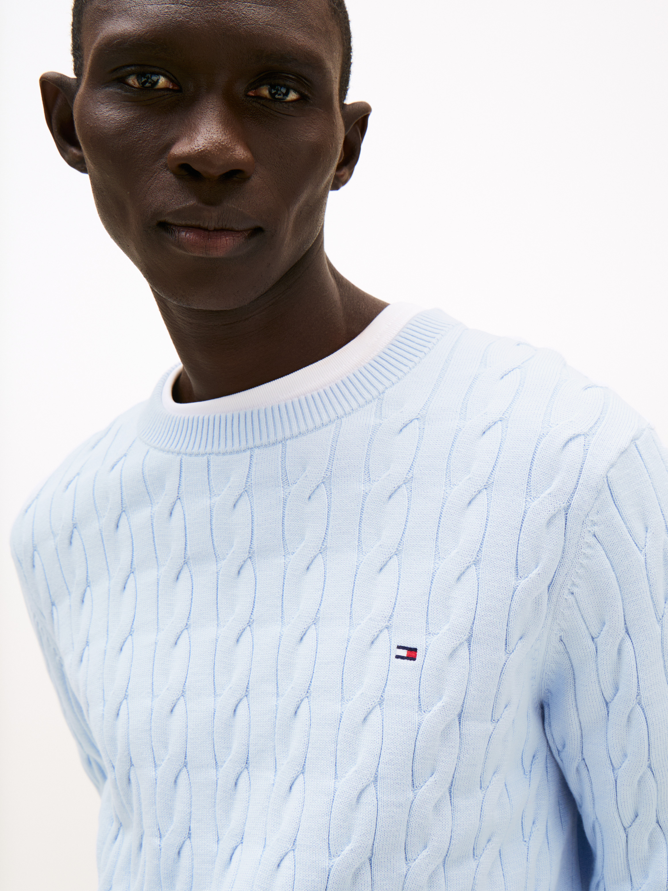 Classics Cable Knit Relaxed Fit Jumper | Knitwear | Tommy Hilfiger