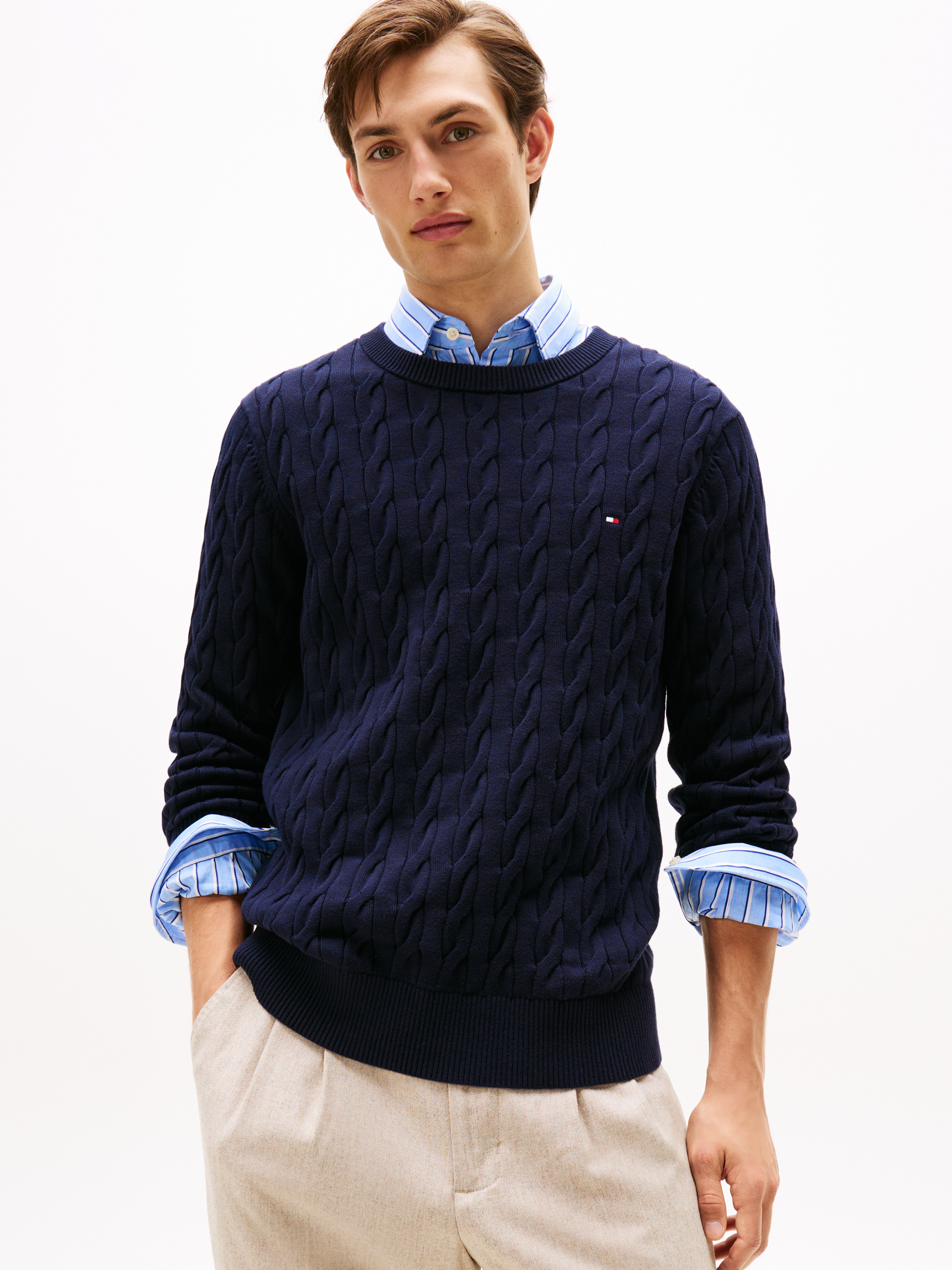 Classics Cable Knit Relaxed Fit Jumper