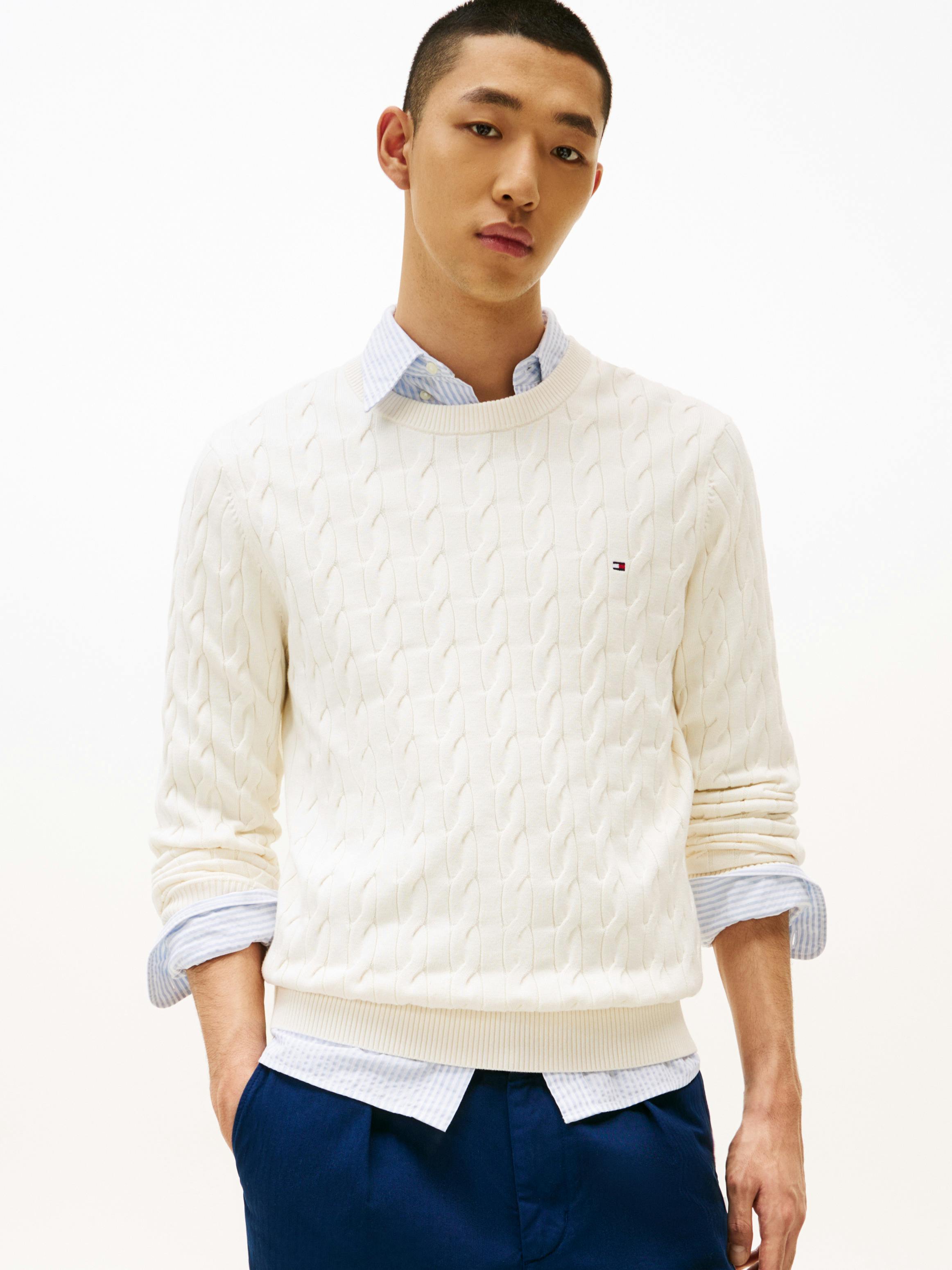 Classics Cable Knit Relaxed Fit Jumper - Main Image