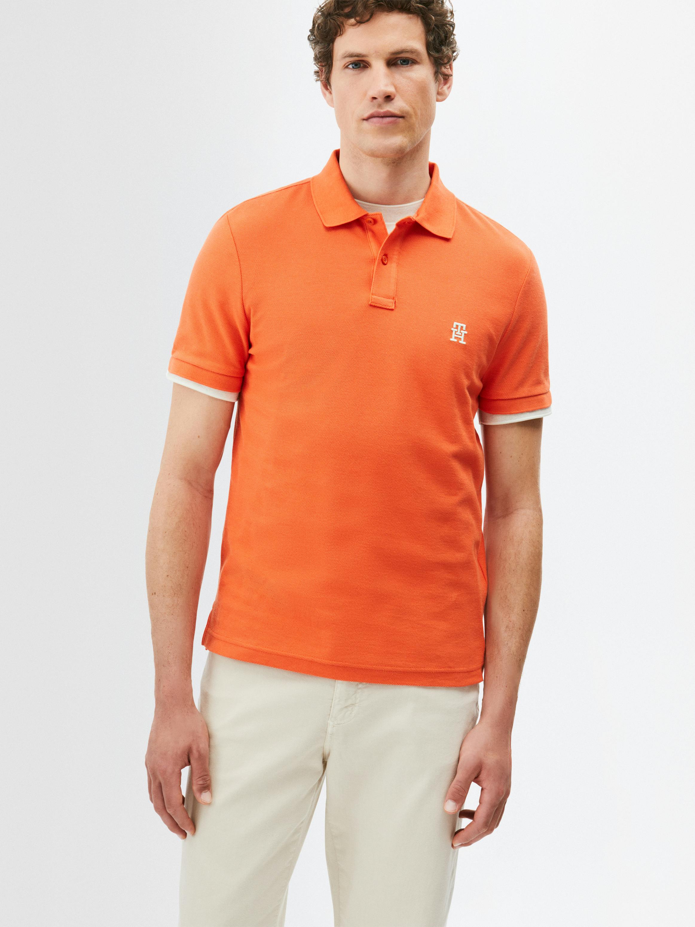 New Monogram Regular Polo Polo Shirts Tommy Hilfiger