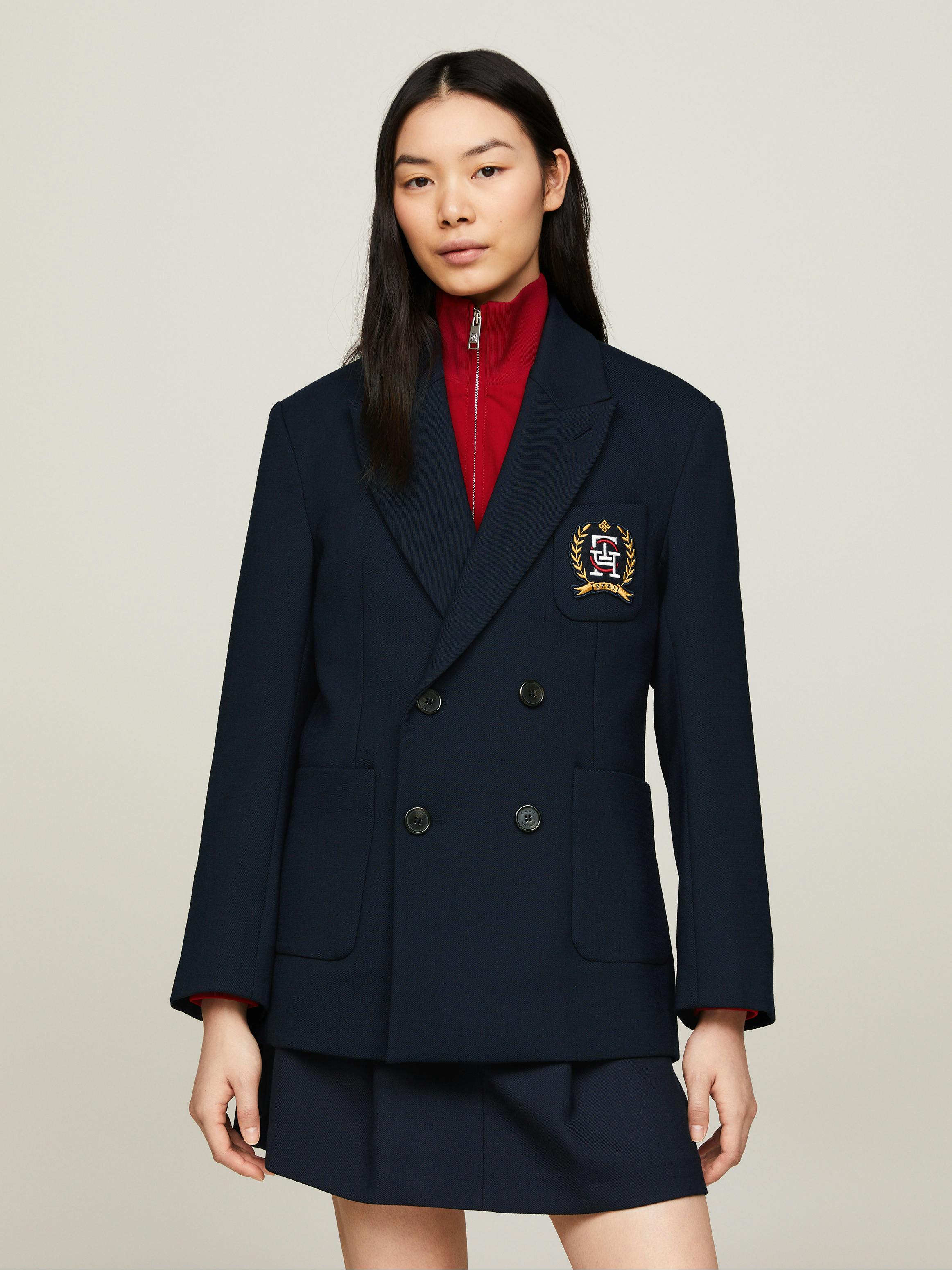Tommy x CLOT Double Breasted Blazer | Coats & Jackets | Tommy Hilfiger