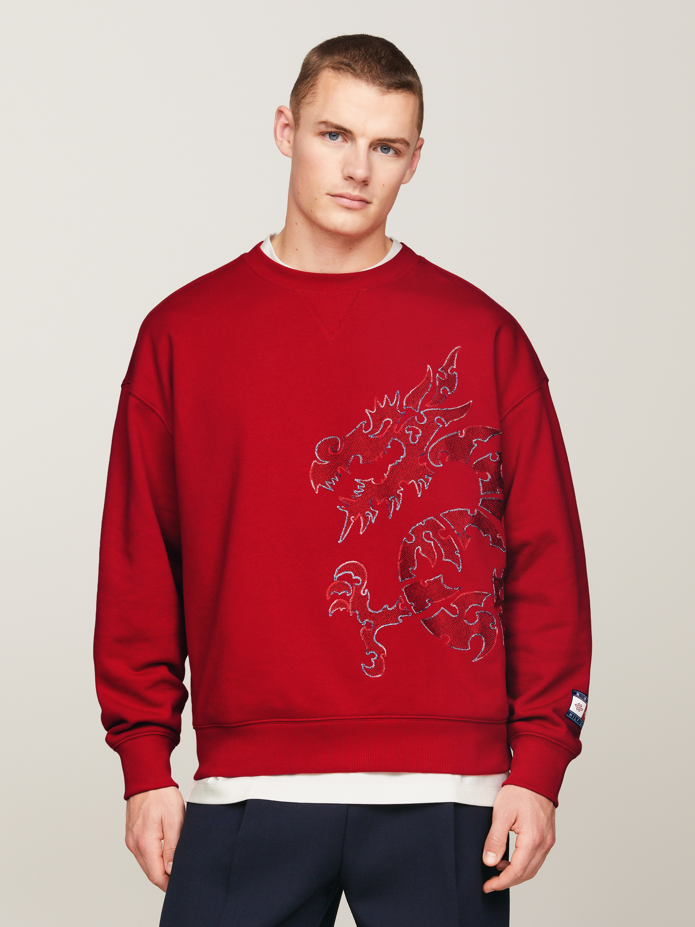 Tommy x CLOT Dual Gender Dragon Motif Sweatshirt | Sweatshirts 