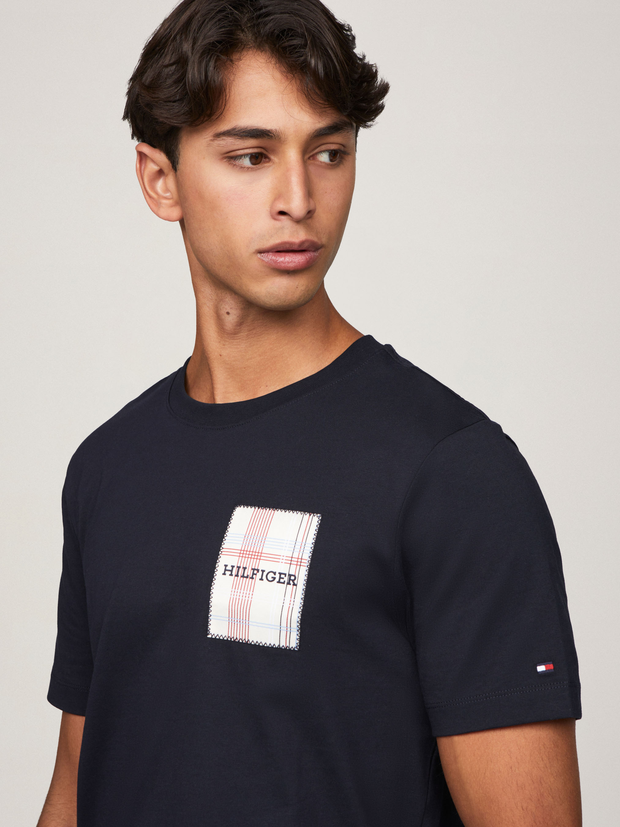 Monotype Woven Label Tee | T-Shirts | Tommy Hilfiger