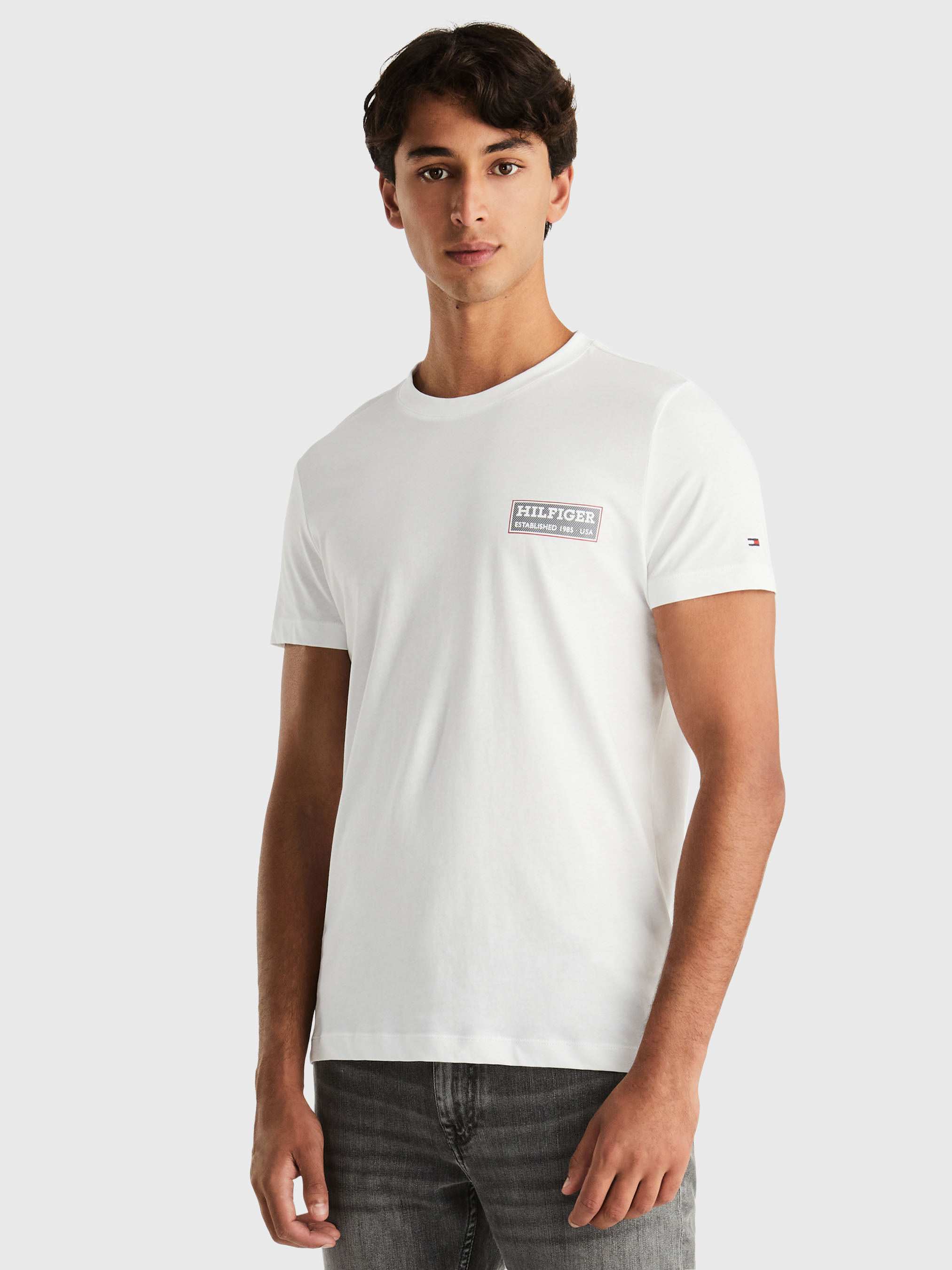 Printed Badge Tee | T-Shirts | Tommy Hilfiger