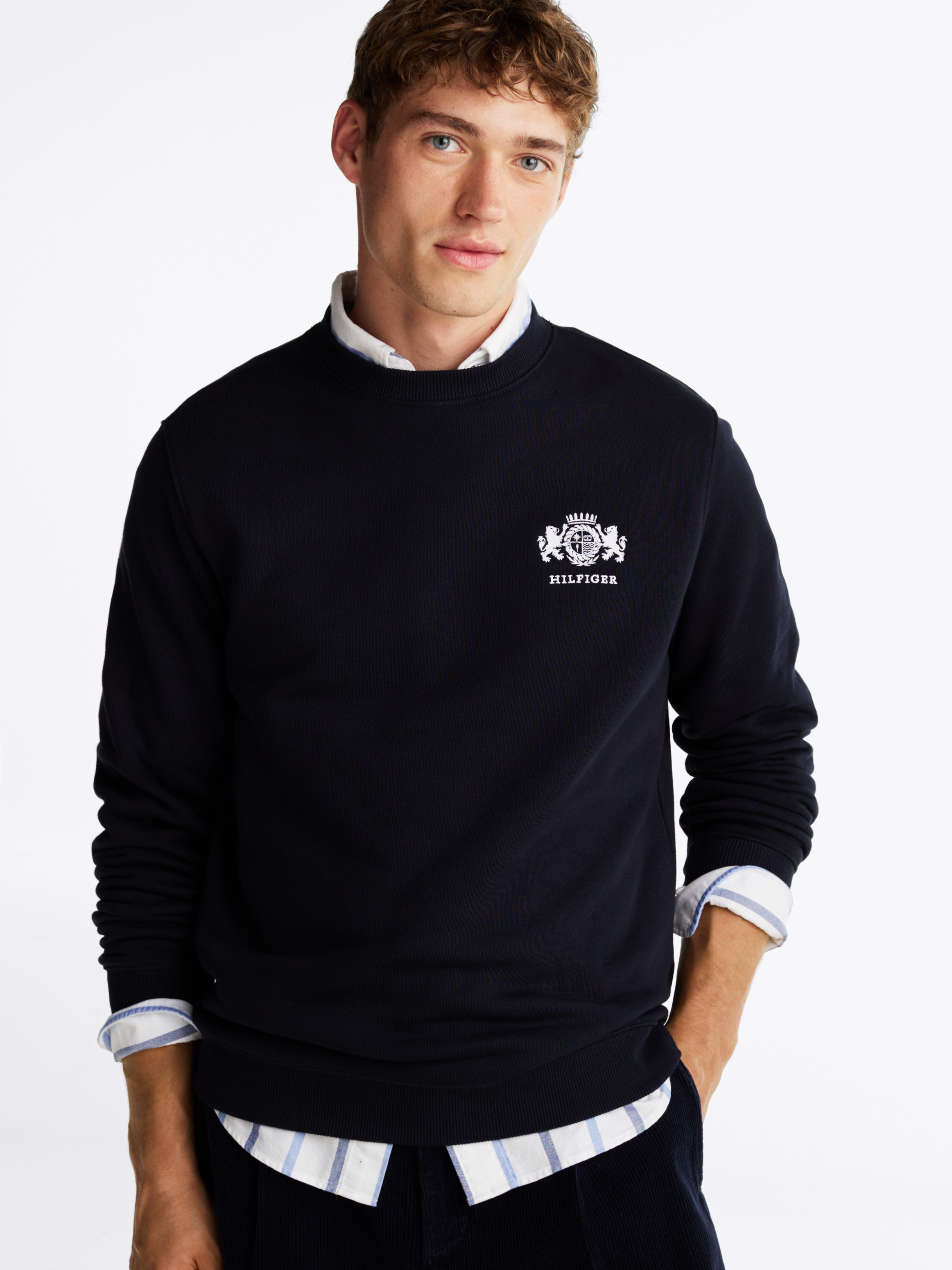 スウェット・トレーナー LOGO EMBROIDERY SWEATSHIRT Logo-Embroidered Sweatshirt – PUCCI Online Store