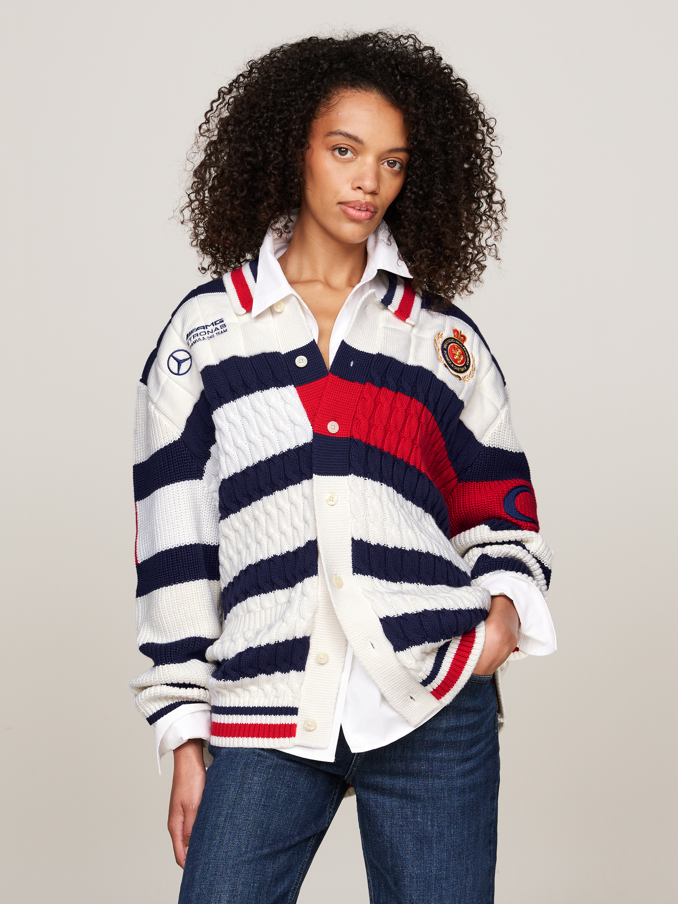 Tommy Hilfiger Merry Christmas retailer Cardigan