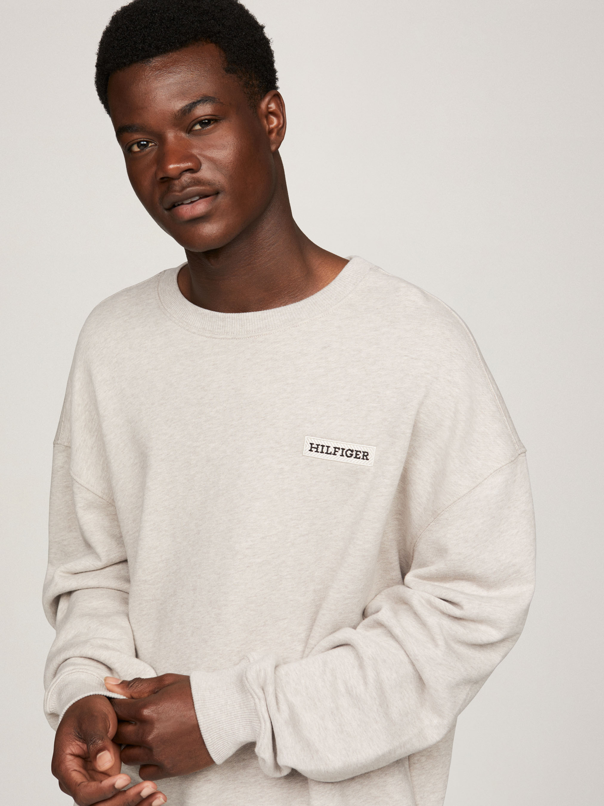 Monotype Twill Sweatshirt | Sweatshirts & Hoodies | Tommy