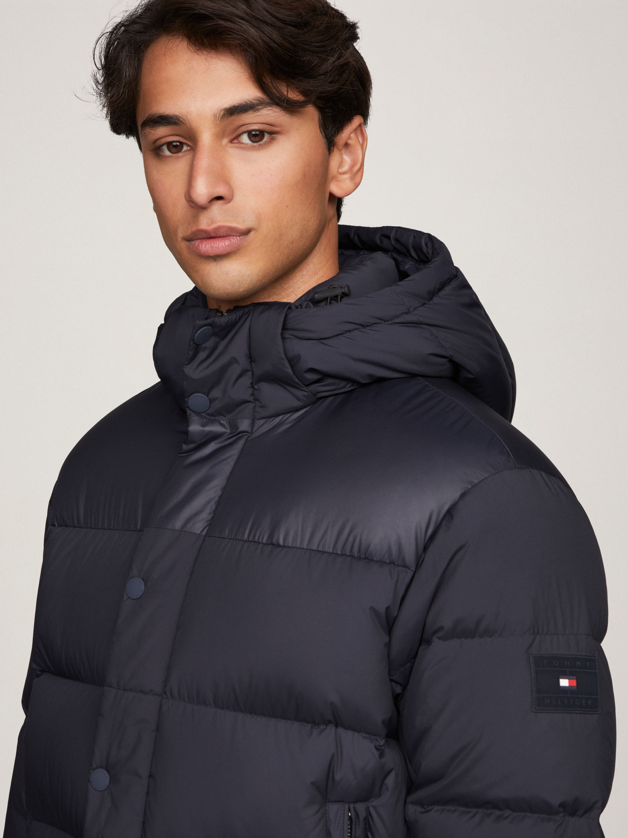 Hooded Down Puffer Jacket Coats Jackets Tommy Hilfiger